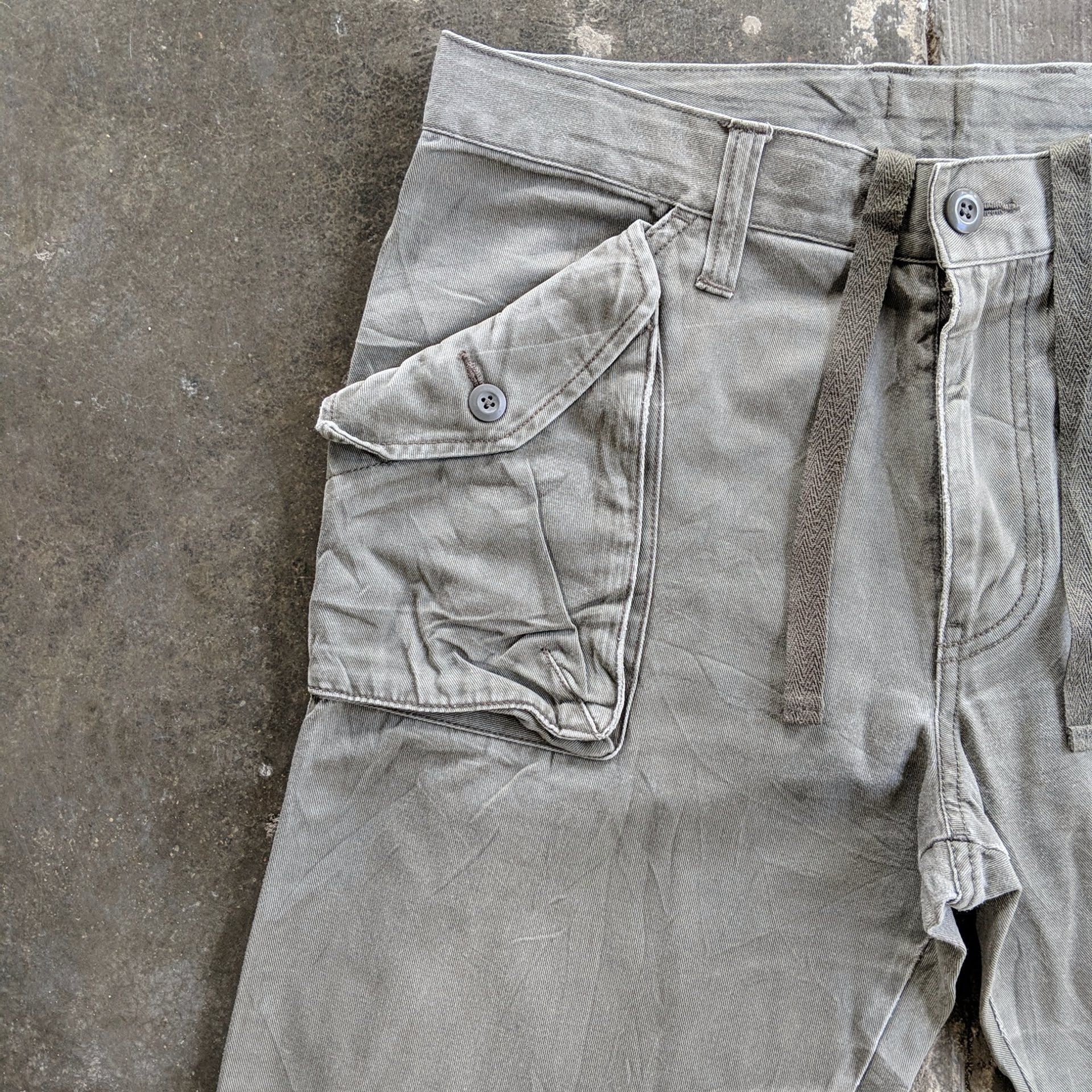 Japanese Brand Vintage Japanese Japan Multi Big Pocket Trousers Pants Size US 33 - 7 Thumbnail
