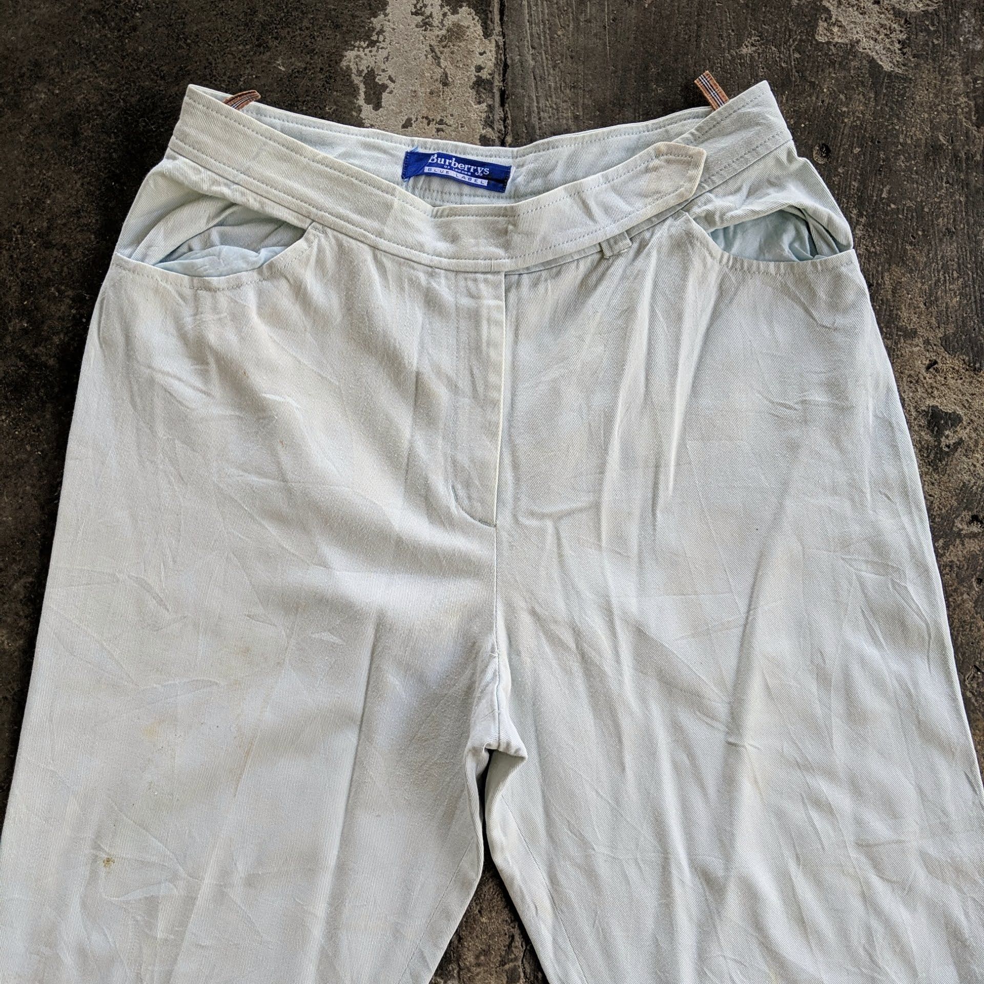 Burberry Vintage Burberry Blue Label Trousers Casual Pants Size US 26 / EU 42 - 2 Thumbnail
