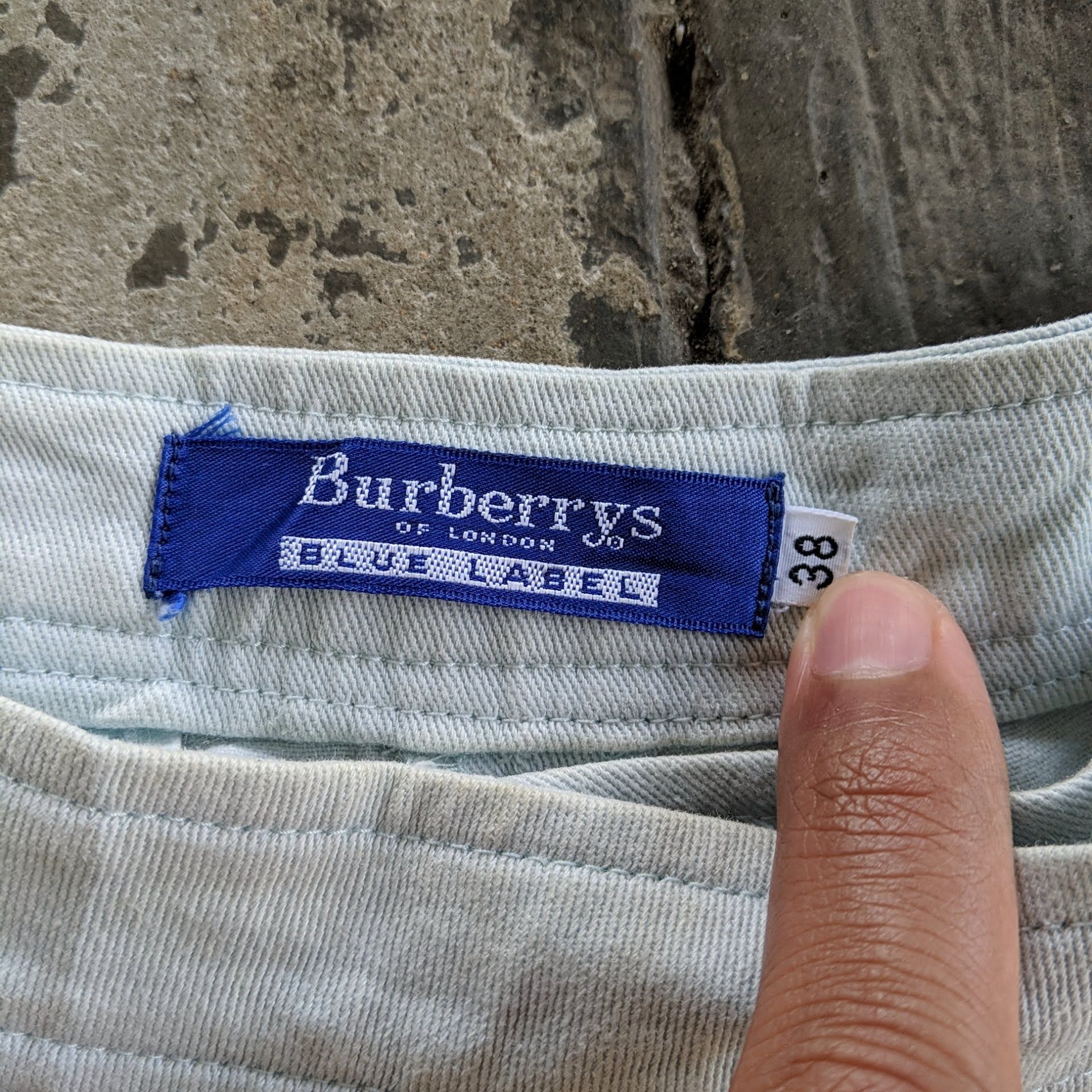 Burberry Vintage Burberry Blue Label Trousers Casual Pants Size US 26 / EU 42 - 6 Thumbnail