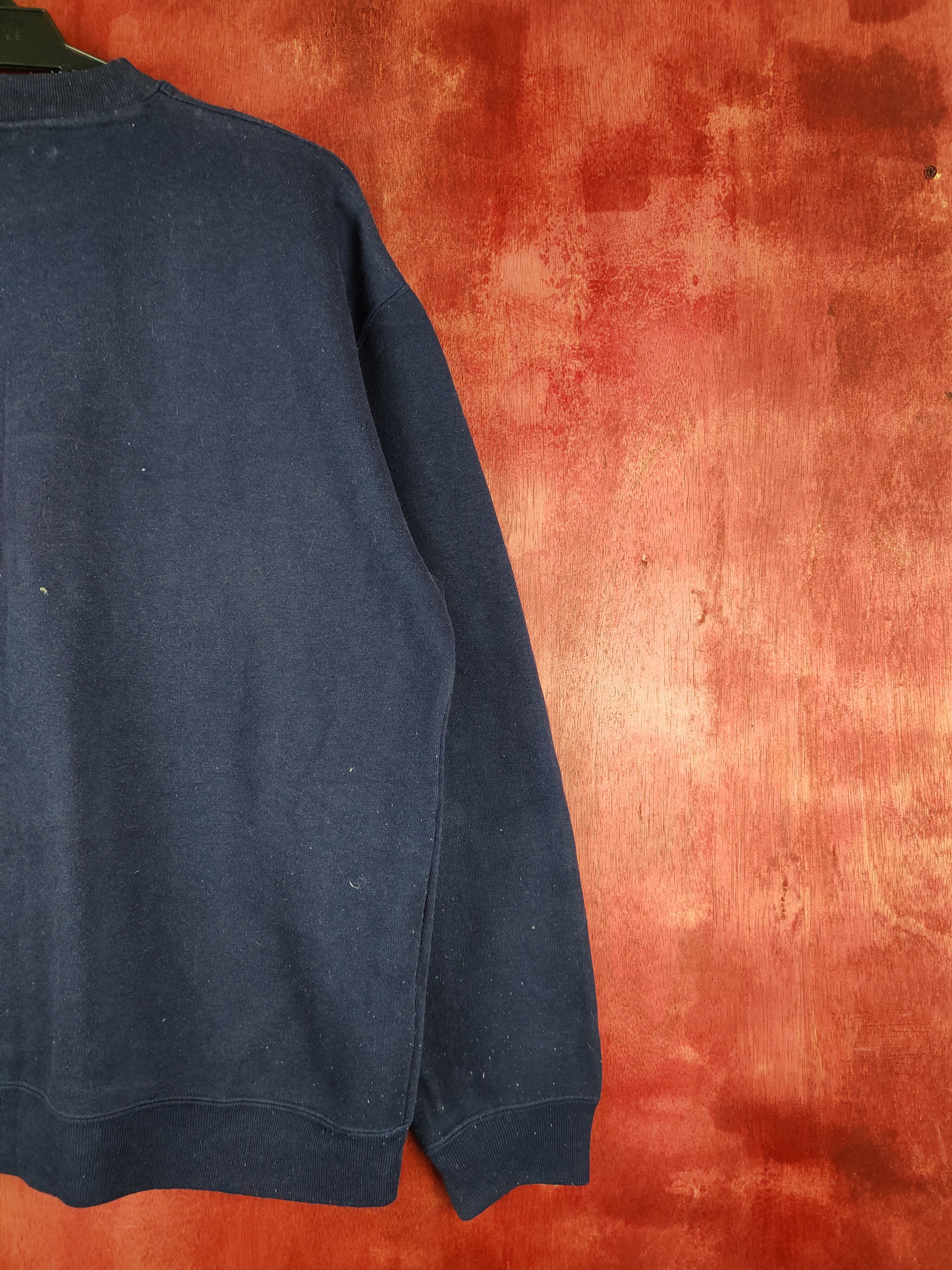 Japanese Brand Third Wave Dark Blue Sweatshirt #305B Size US L / EU 52-54 / 3 - 10 Thumbnail