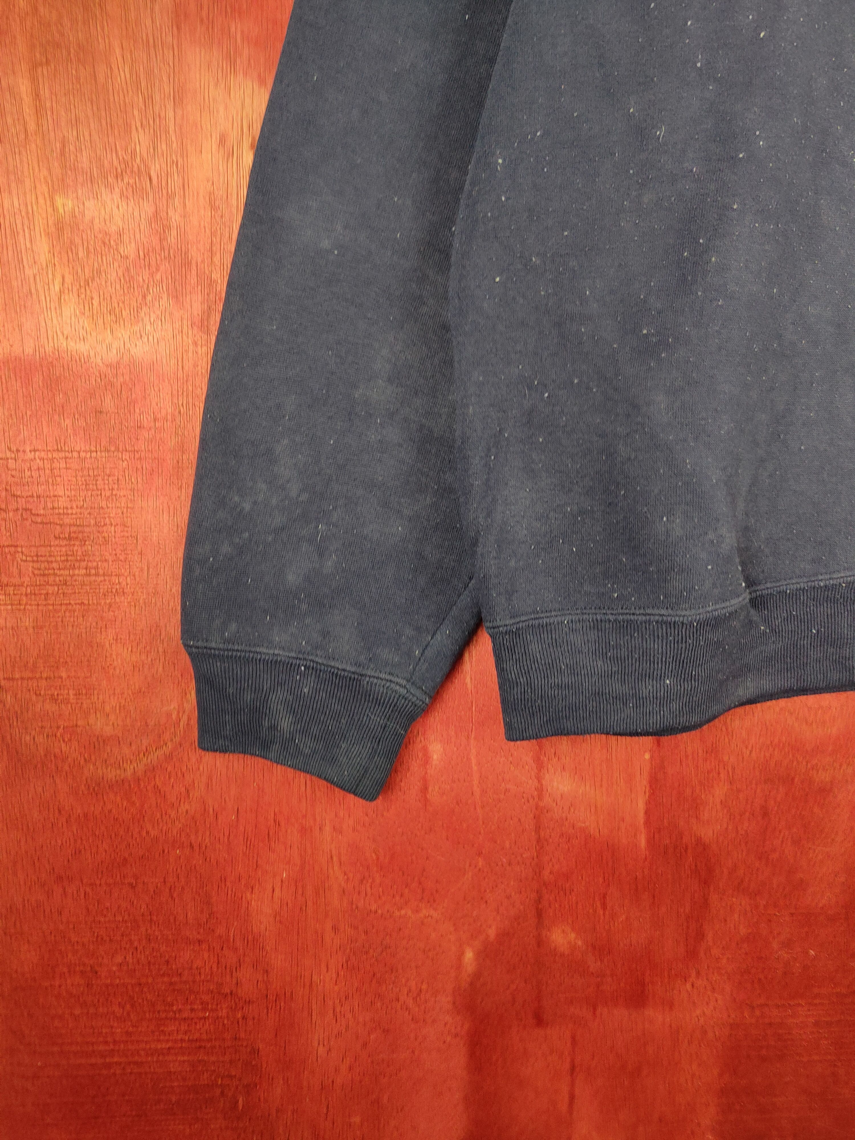 Japanese Brand Third Wave Dark Blue Sweatshirt #305B Size US L / EU 52-54 / 3 - 5 Thumbnail