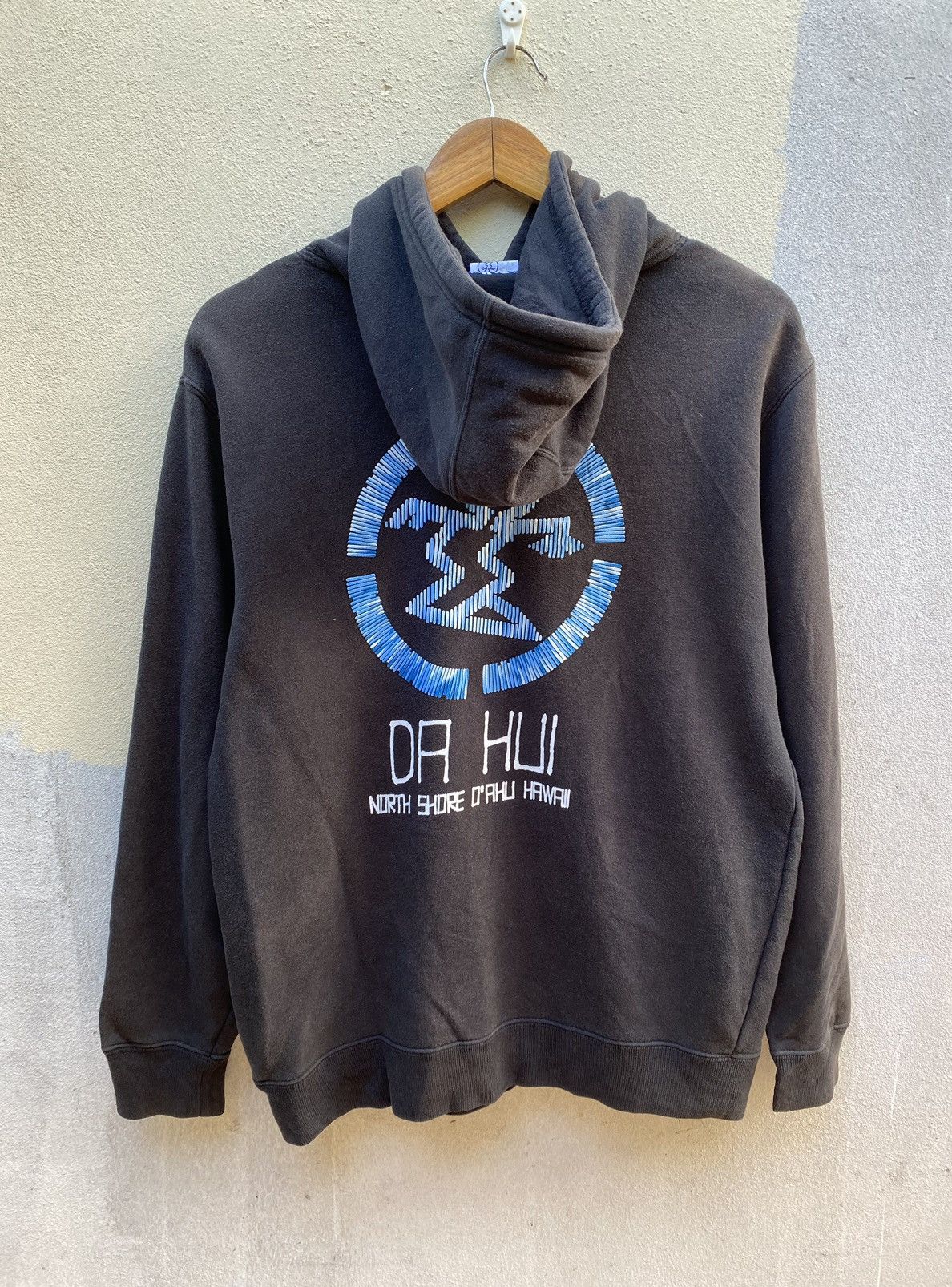 Da Hui Big logo Hoodies