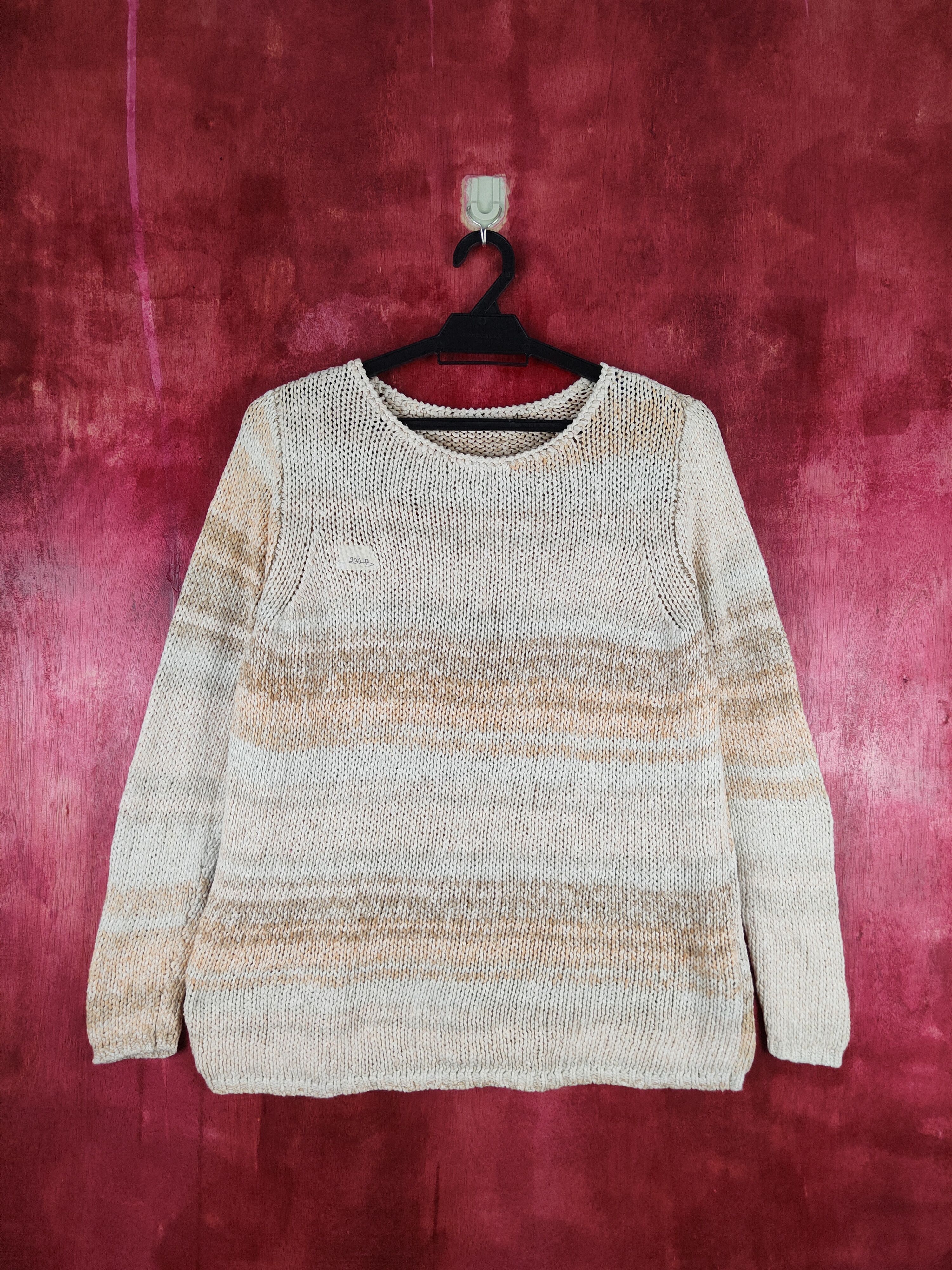 Homespun Knitwear Japanese Brand Brown Knitwear vintage #232B Size M / US 6-8 / IT 42-44 - 1 Thumbnail