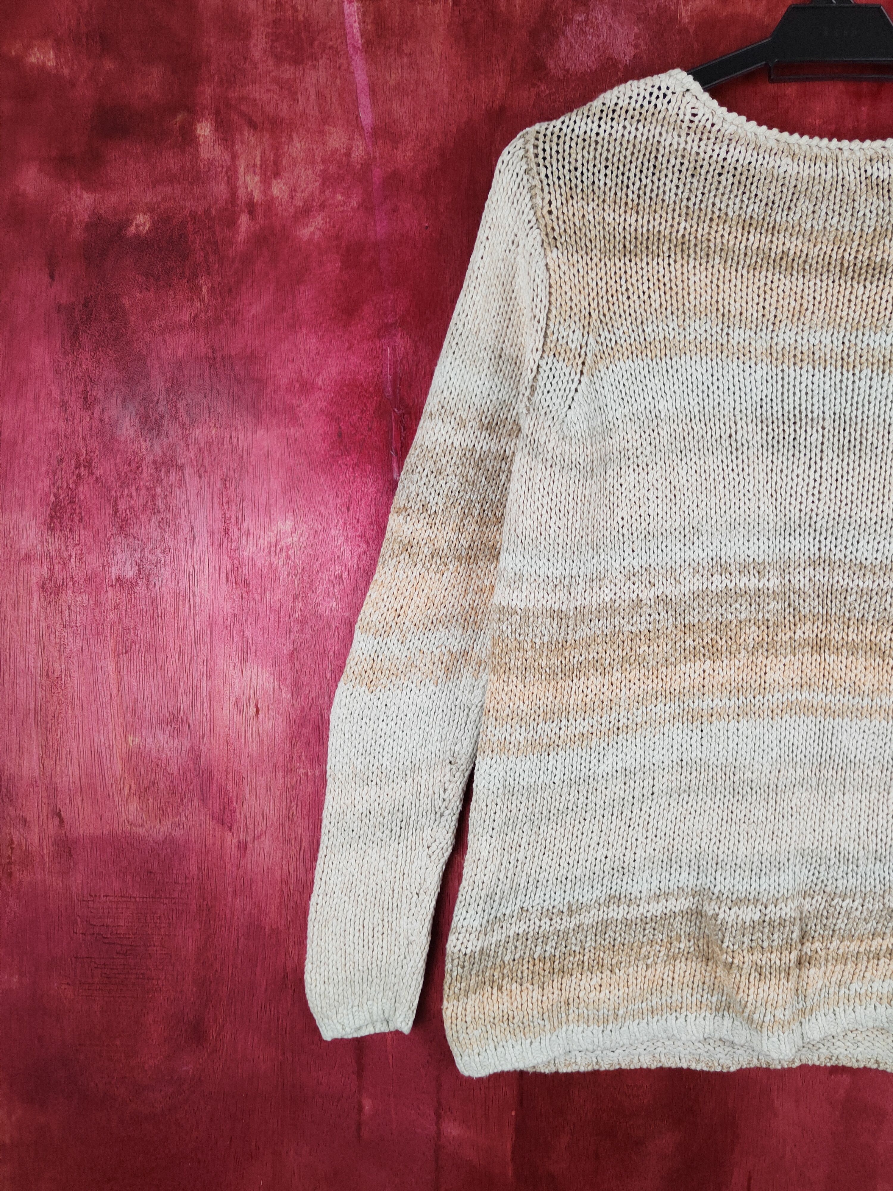 Homespun Knitwear Japanese Brand Brown Knitwear vintage #232B Size M / US 6-8 / IT 42-44 - 8 Thumbnail