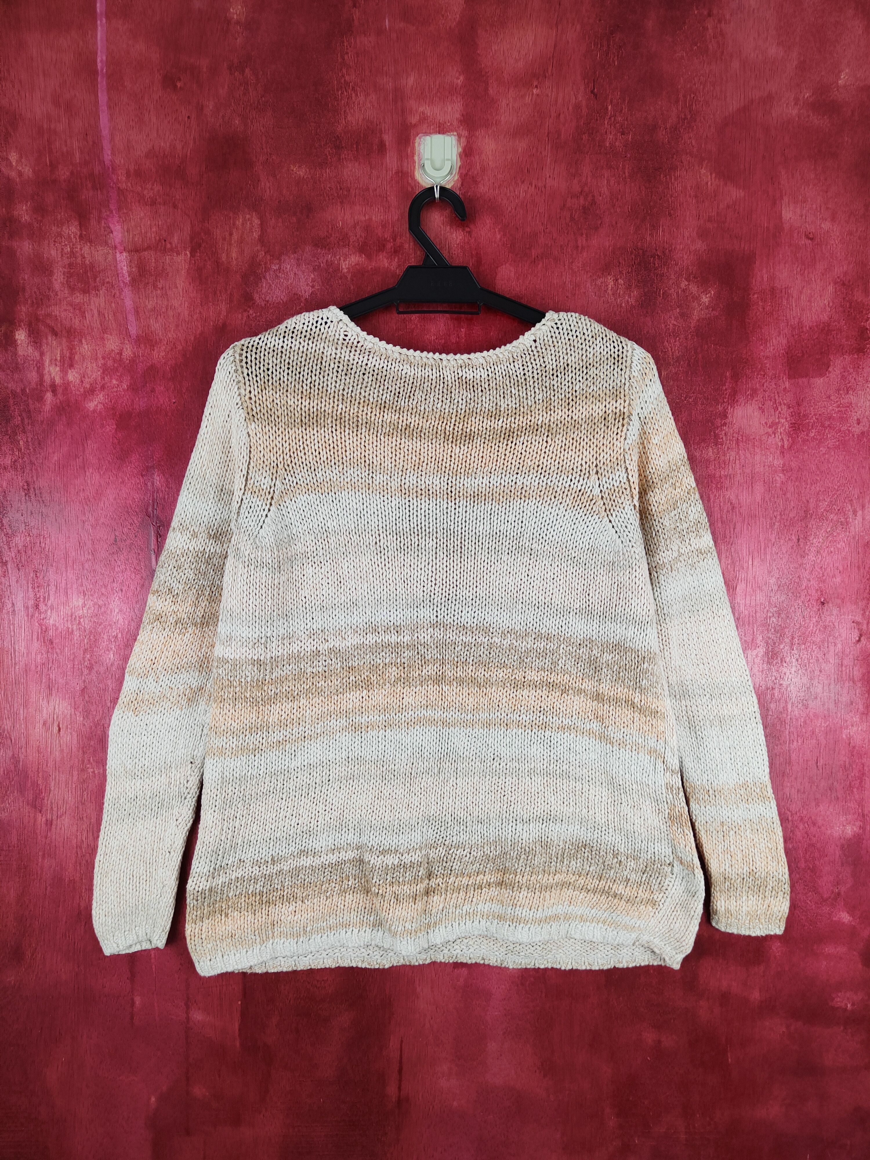 Homespun Knitwear Japanese Brand Brown Knitwear vintage #232B Size M / US 6-8 / IT 42-44 - 7 Thumbnail