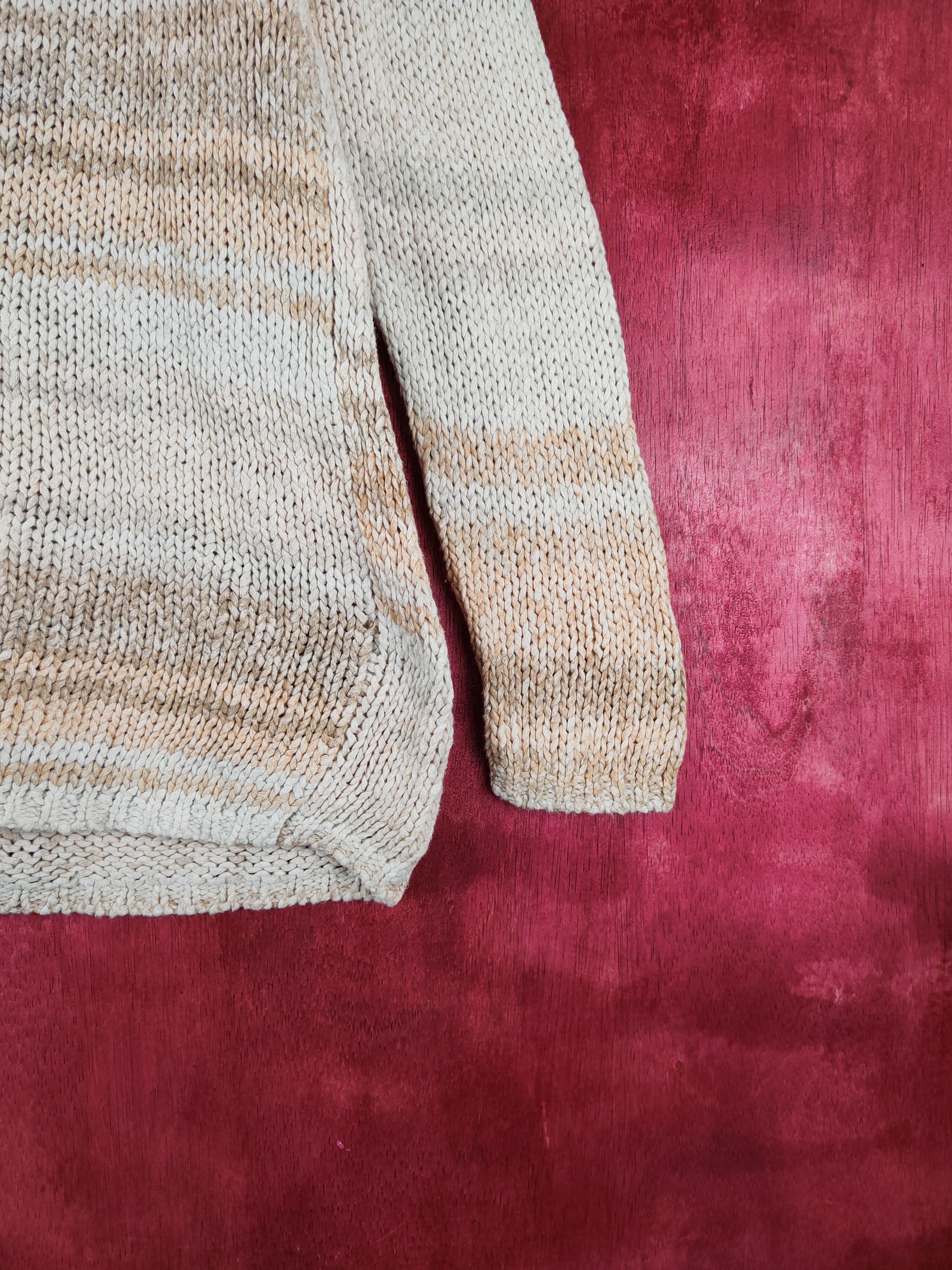 Homespun Knitwear Japanese Brand Brown Knitwear vintage #232B Size M / US 6-8 / IT 42-44 - 11 Thumbnail