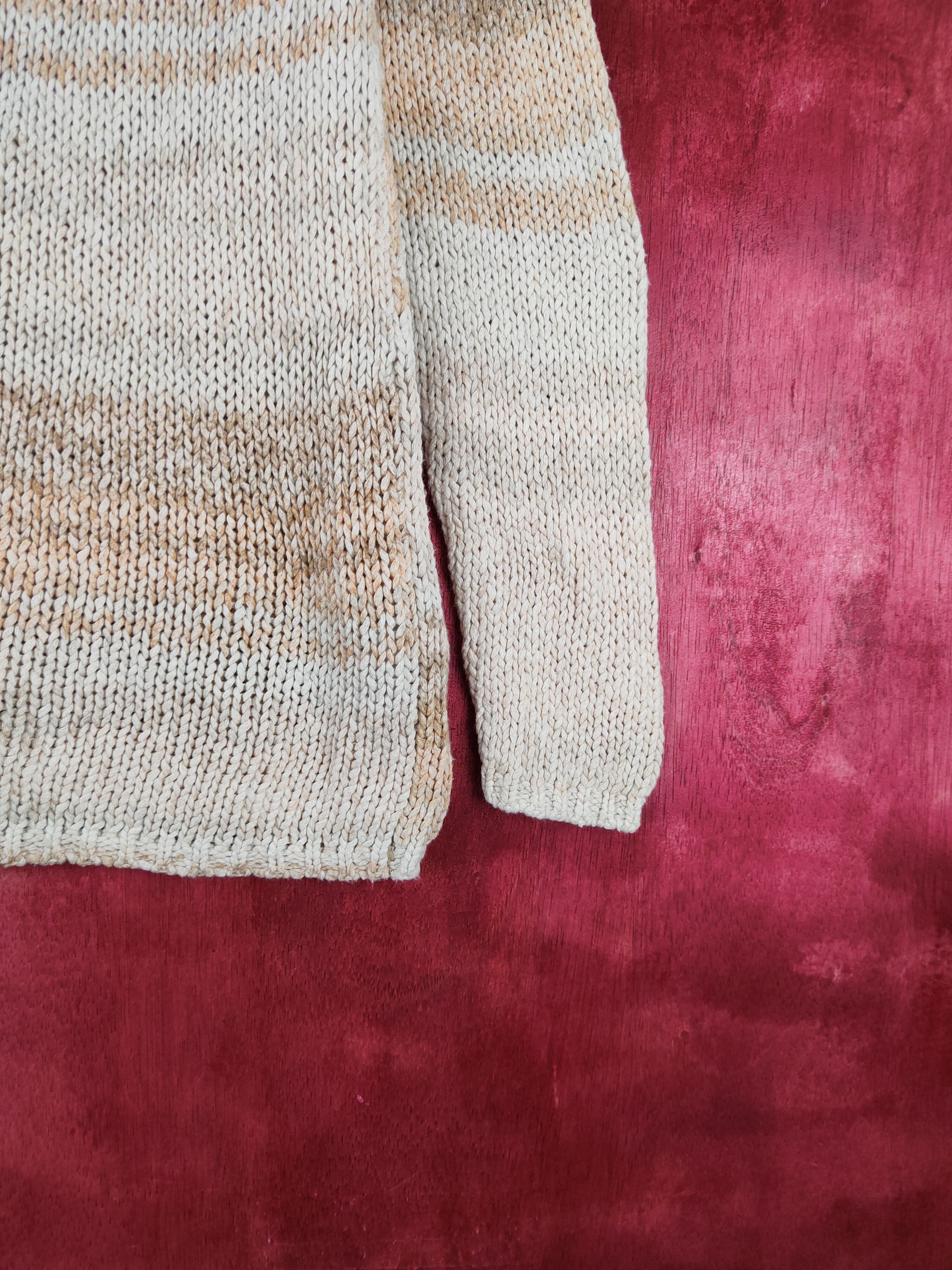 Homespun Knitwear Japanese Brand Brown Knitwear vintage #232B Size M / US 6-8 / IT 42-44 - 6 Thumbnail