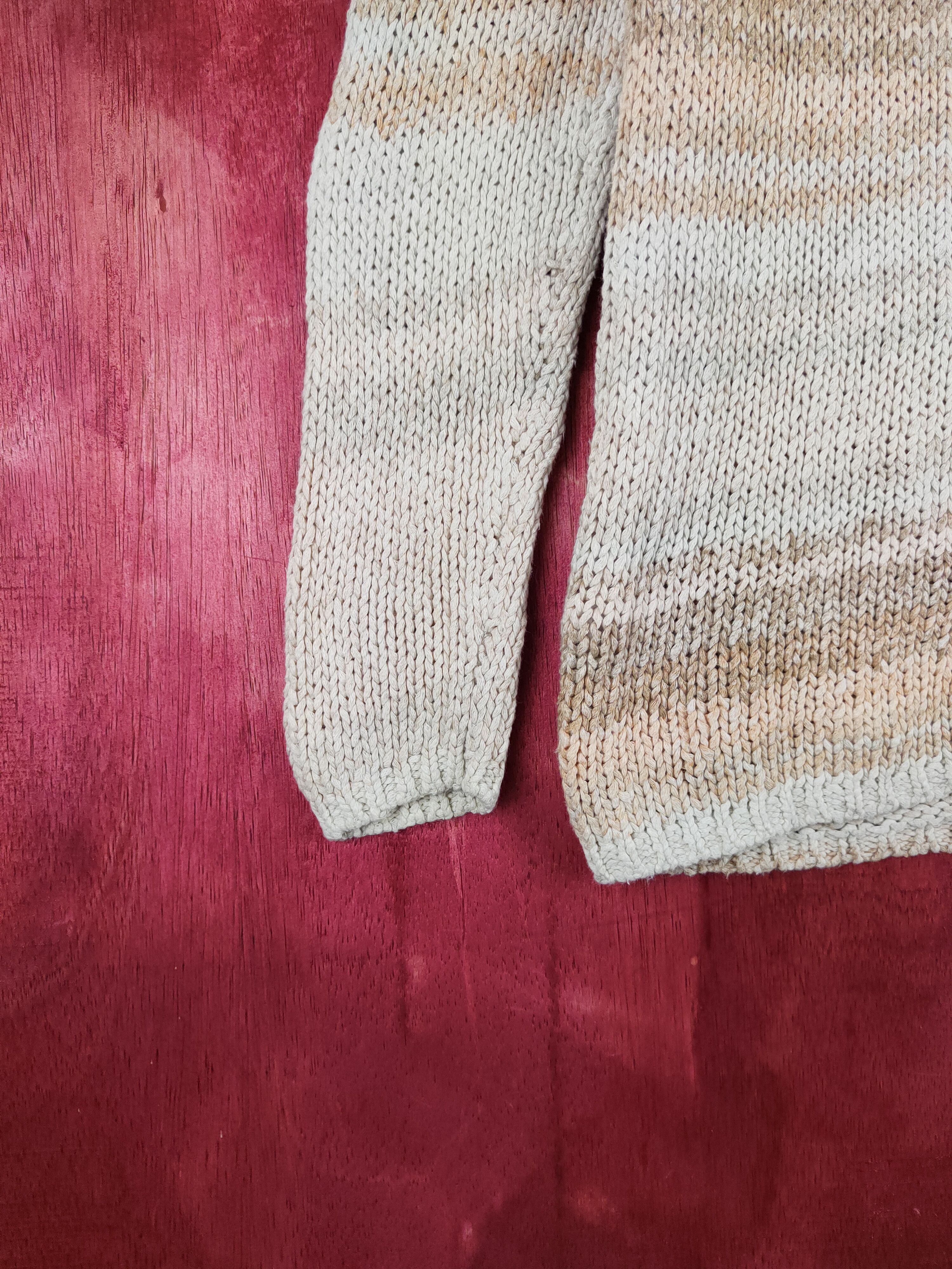 Homespun Knitwear Japanese Brand Brown Knitwear vintage #232B Size M / US 6-8 / IT 42-44 - 9 Thumbnail