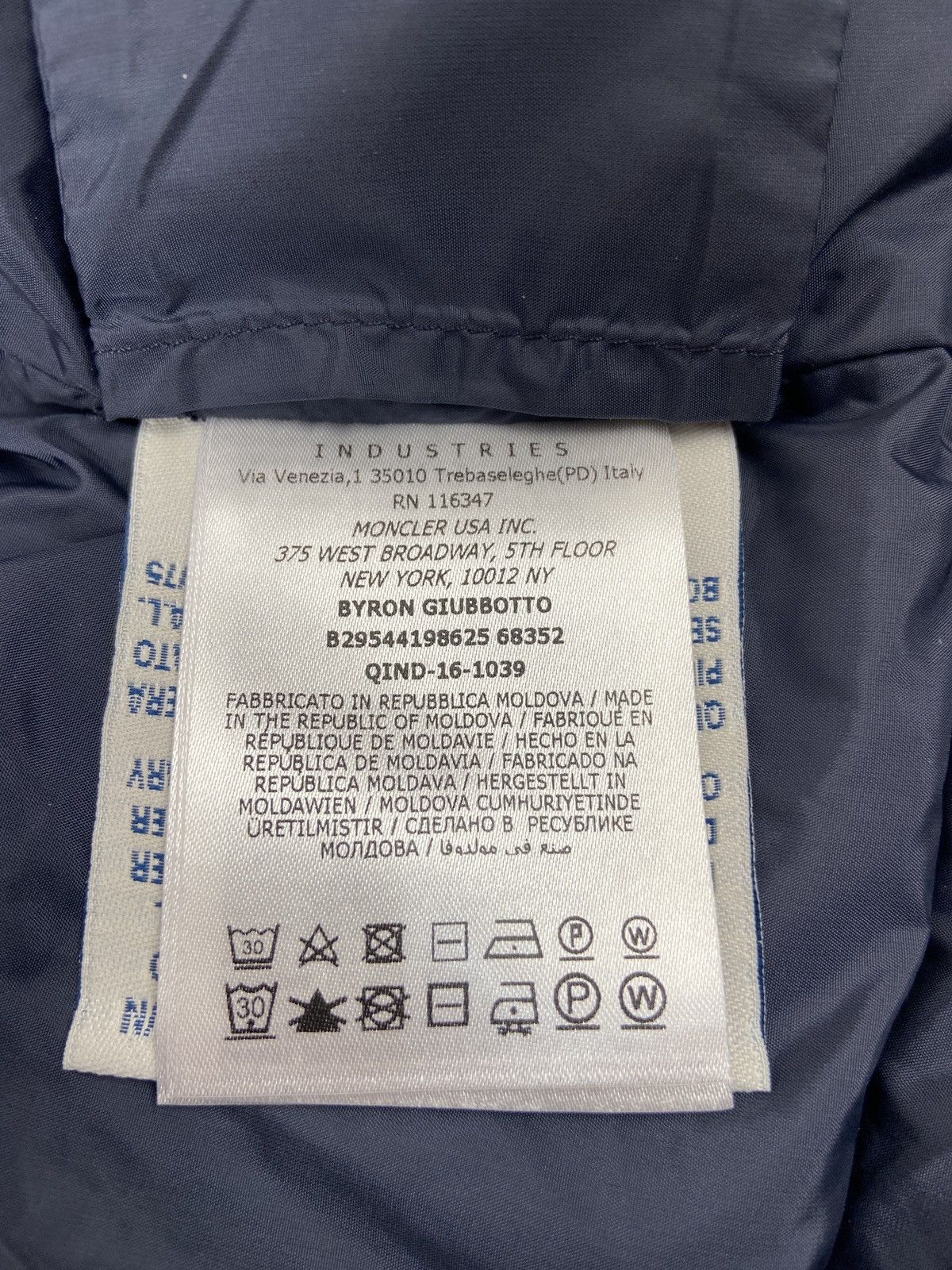 Moncler Junior 10 Anni Moncler Byron Giubbotto Puffer Jacket Size US XXS / EU 40 - 15 Thumbnail