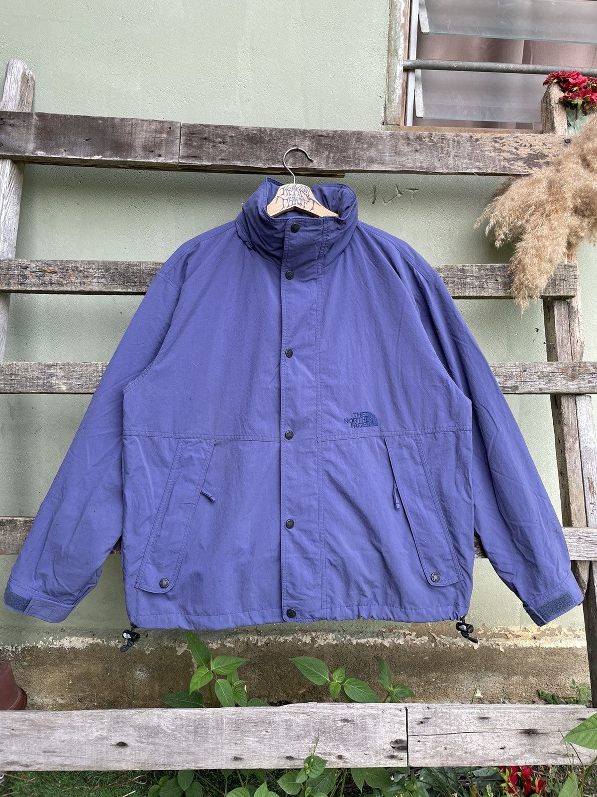 Vintage The North Face Embroidery Logo Jacket 90s