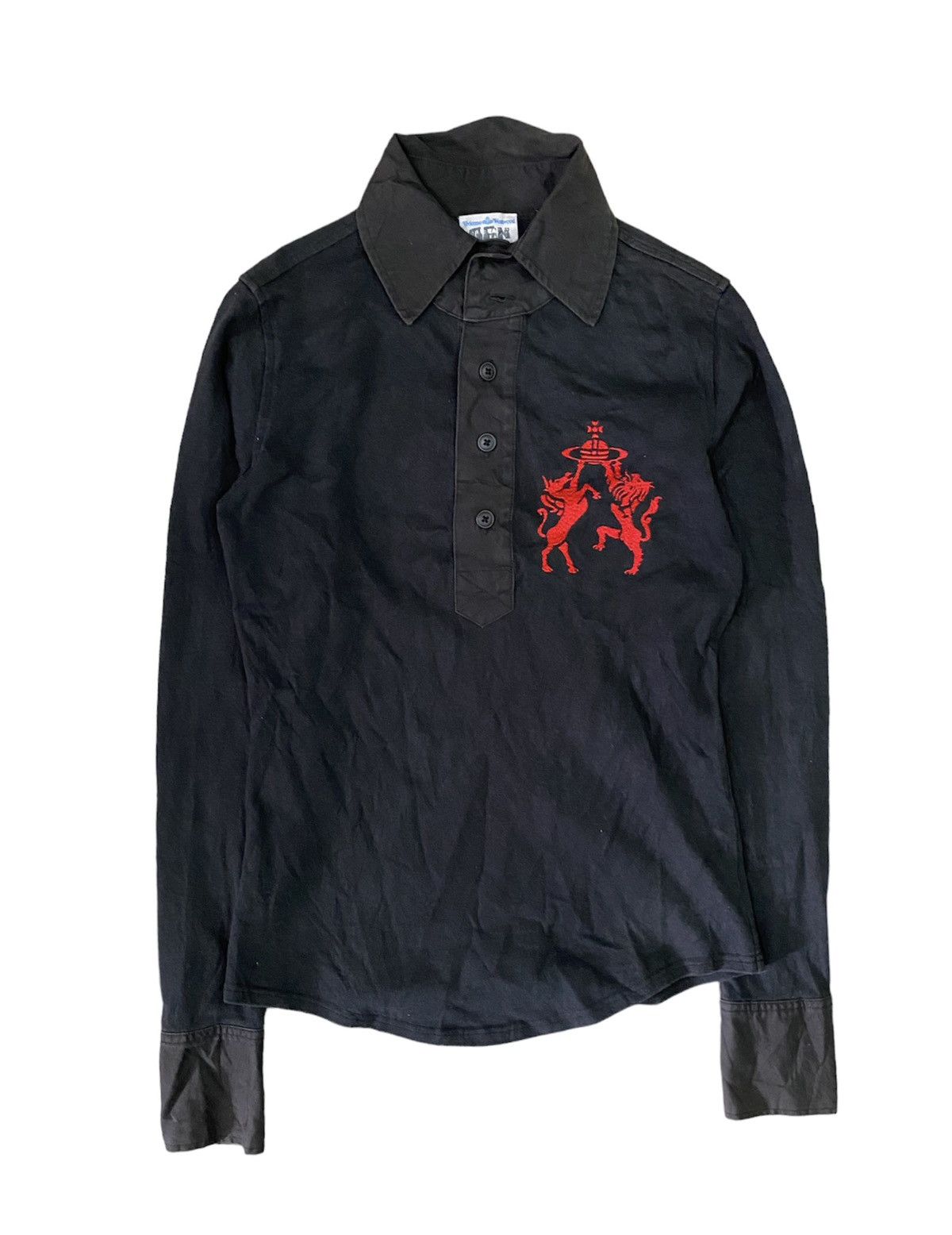 Vivienne Westwood Vtg Viviane Westwood Iconic embroidered logo faded ...