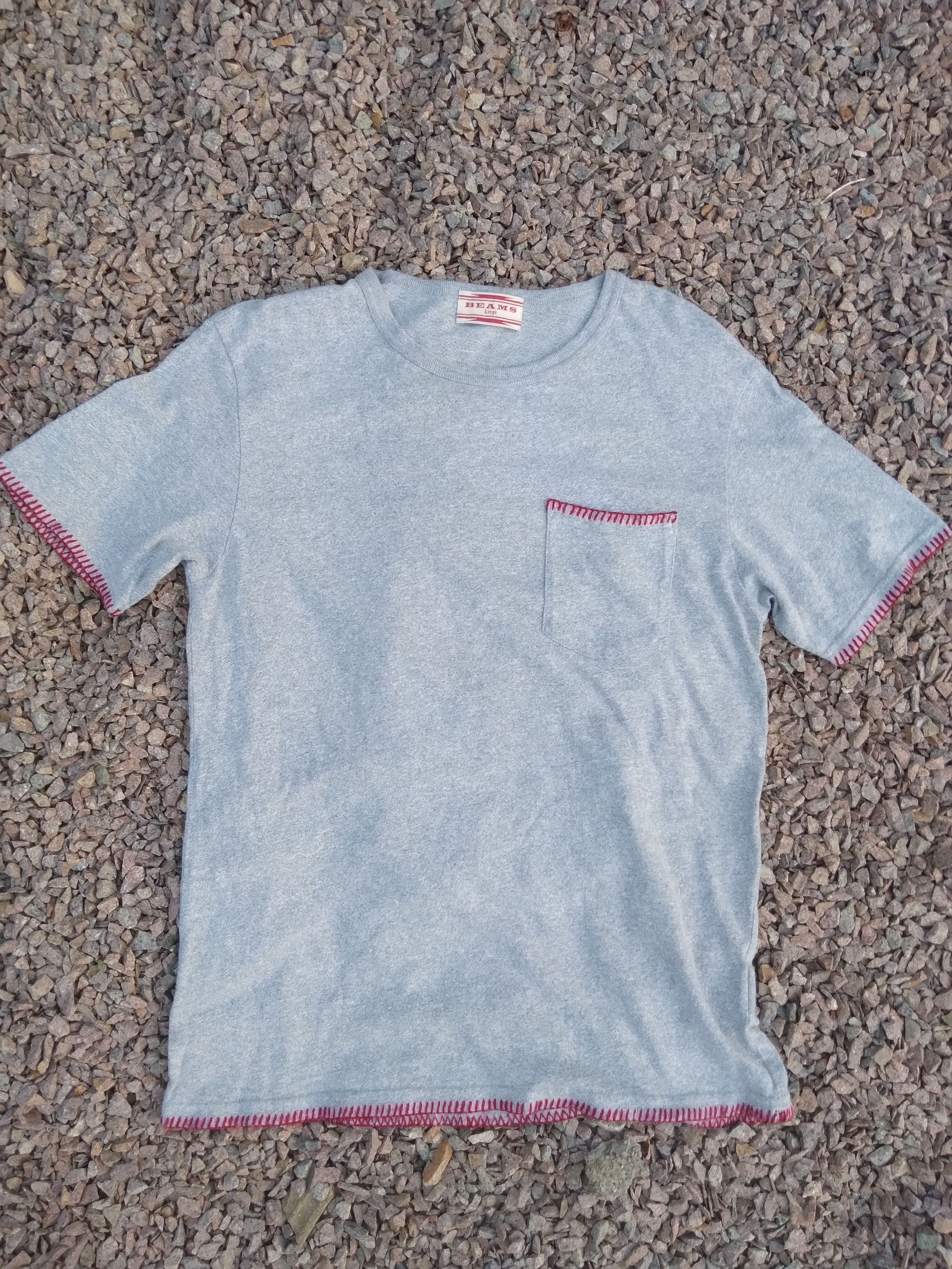 Beams Plus 💥BEAMS POCKETED NAVAJO STITCHING TEES Size US L / EU 52-54 / 3 - 1 Thumbnail