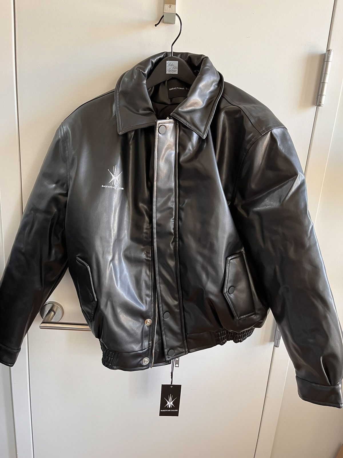 basketcase gallery Basketcase Gallery Flight Leather Jacket Grailed