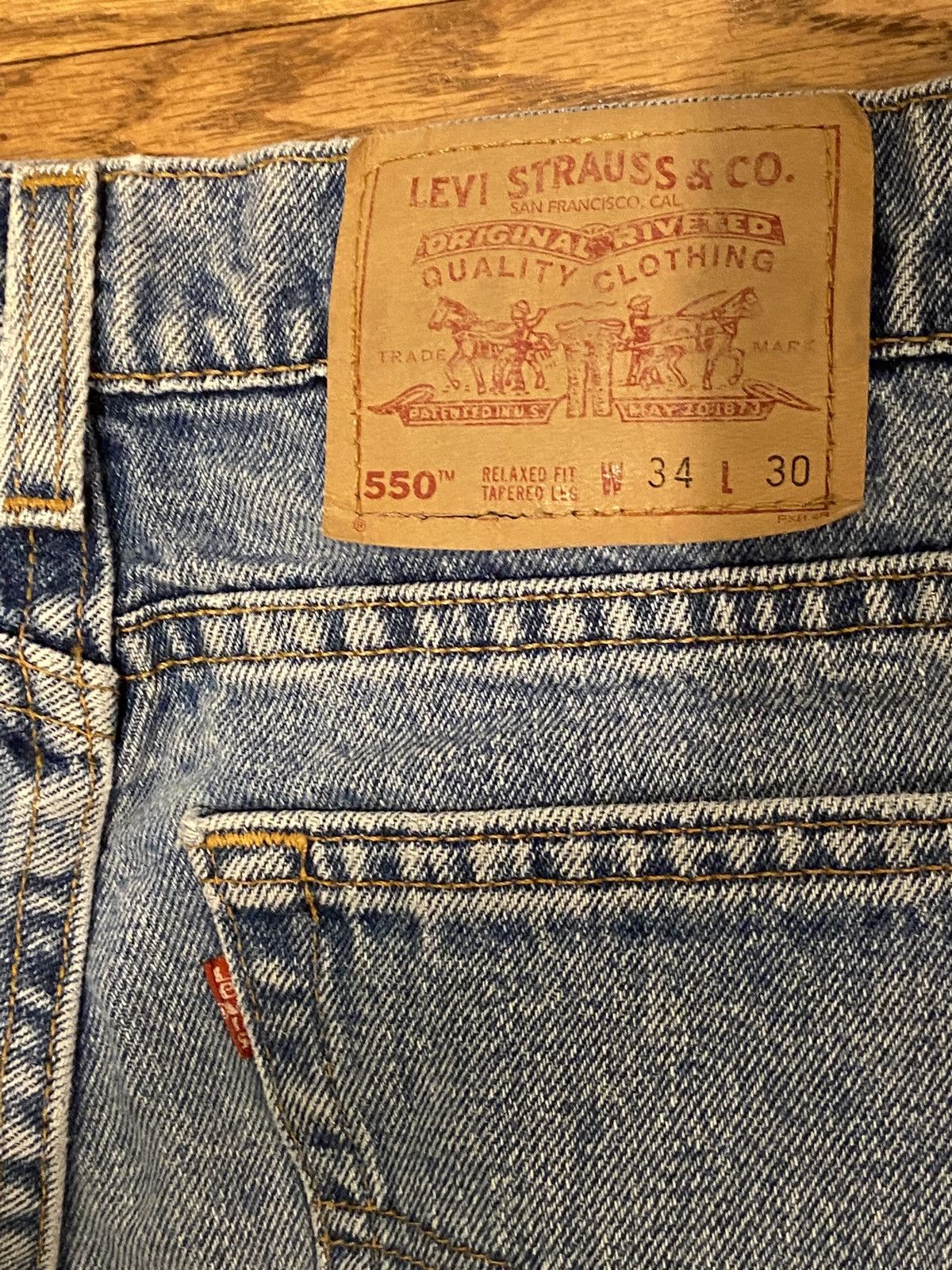 Levi's 1980’s Vintage Levi’s 550 Size US 34 / EU 50 - 5 Thumbnail