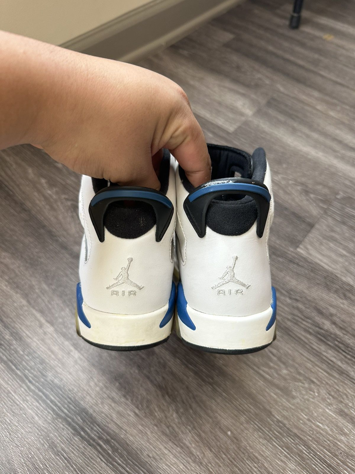 Jordan Brand AJ6 Air Jordan 6 Retro Sport Blue (2014) GS Size 7Y or 8.5W Size US 7 / EU 40 - 5 Thumbnail