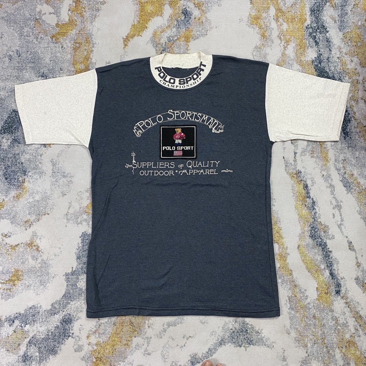 Polo Ralph Lauren Vintage Polo Bear Sport Champion by ralph lauren Size US M / EU 48-50 / 2 - 3 Thumbnail