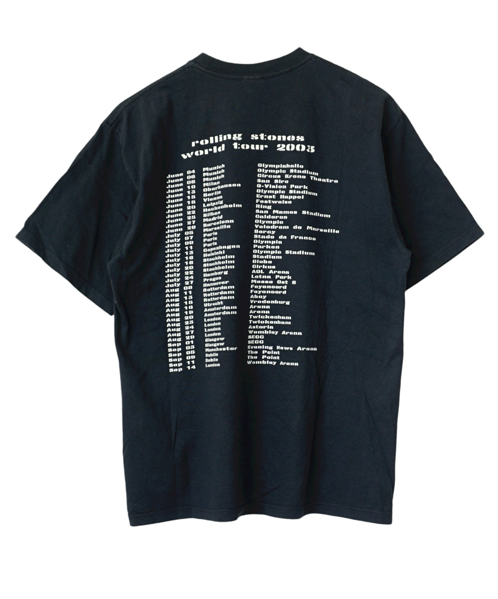 The Rolling Stones × Vintage Rolling Stones Vintage 2002 World Tour tshirt Size US M / EU 48-50 / 2 - 2 Thumbnail
