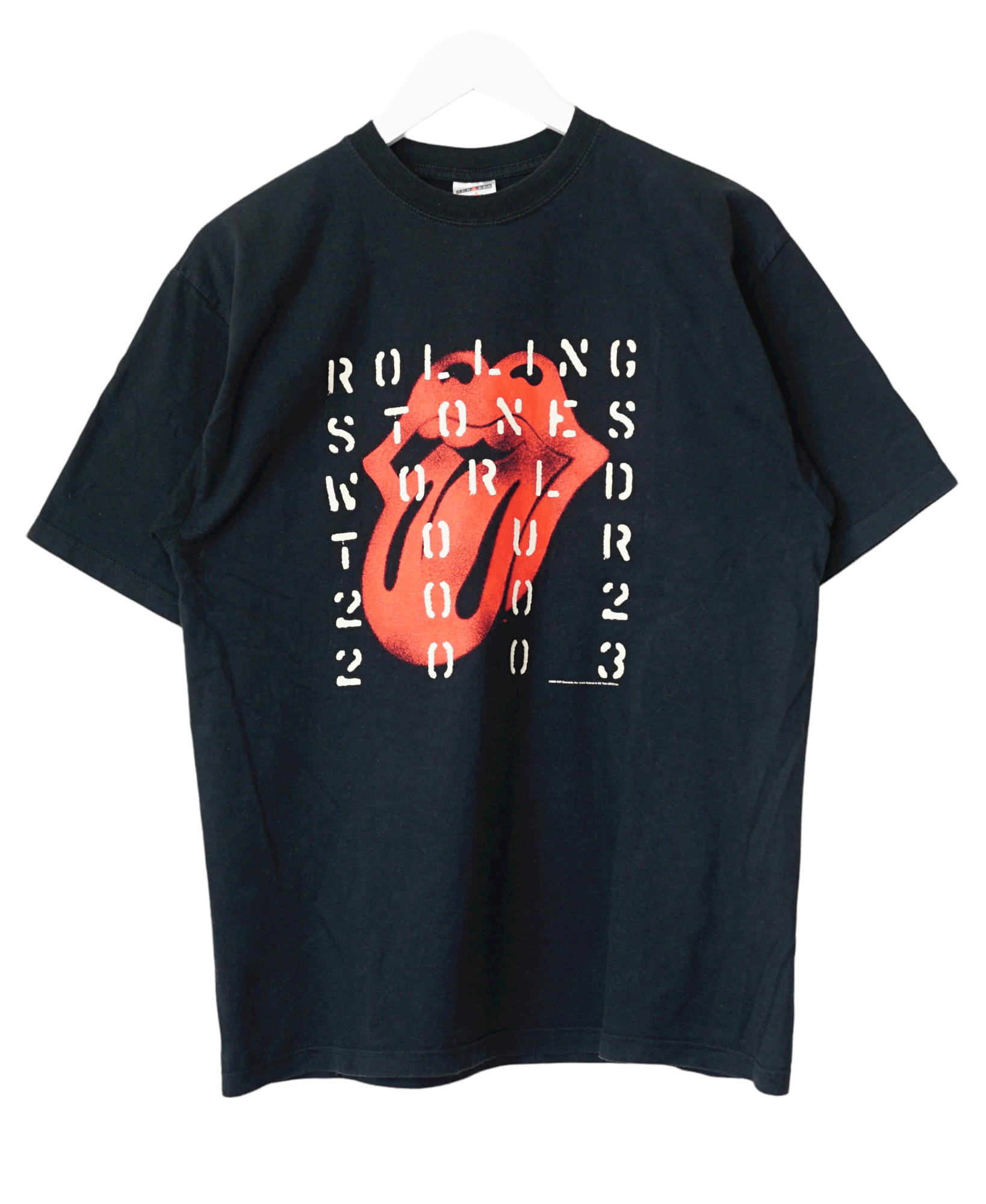 T-shirt Vintage Enfants Rolling Stones 2002, Maillot De Hockey, Petit S, GE Tour