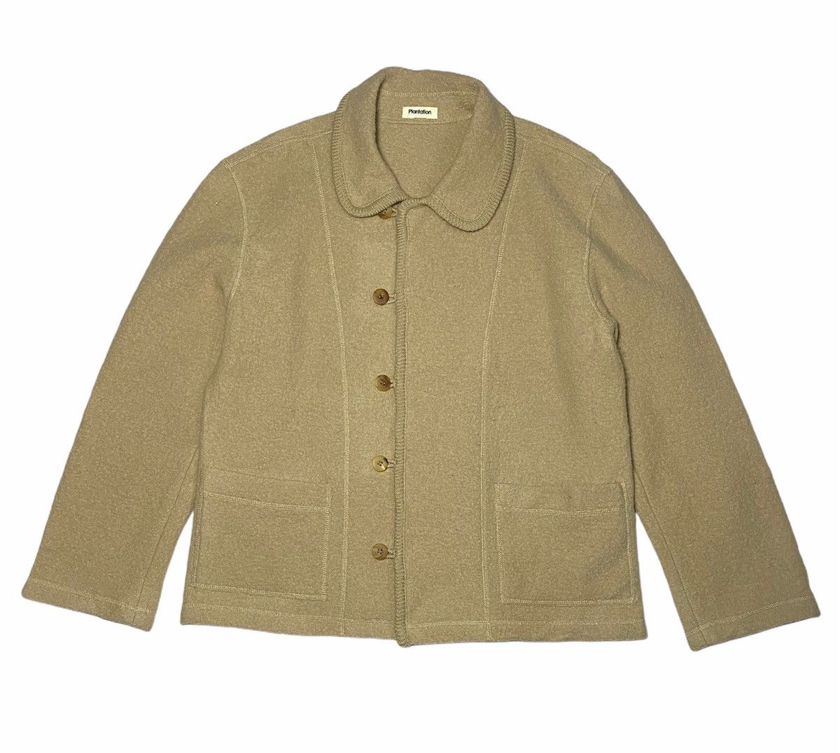 Issey Miyake Plantation By Issey Miyake Wool Jacket Size US M / EU 48-50 / 2 - 2 Thumbnail