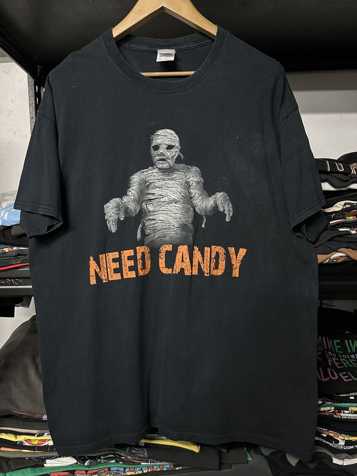 Expert Horror × Vintage Vintage Need Candy Horror Sun Faded Tee Size US XXL / EU 58 / 5 - 1 Thumbnail
