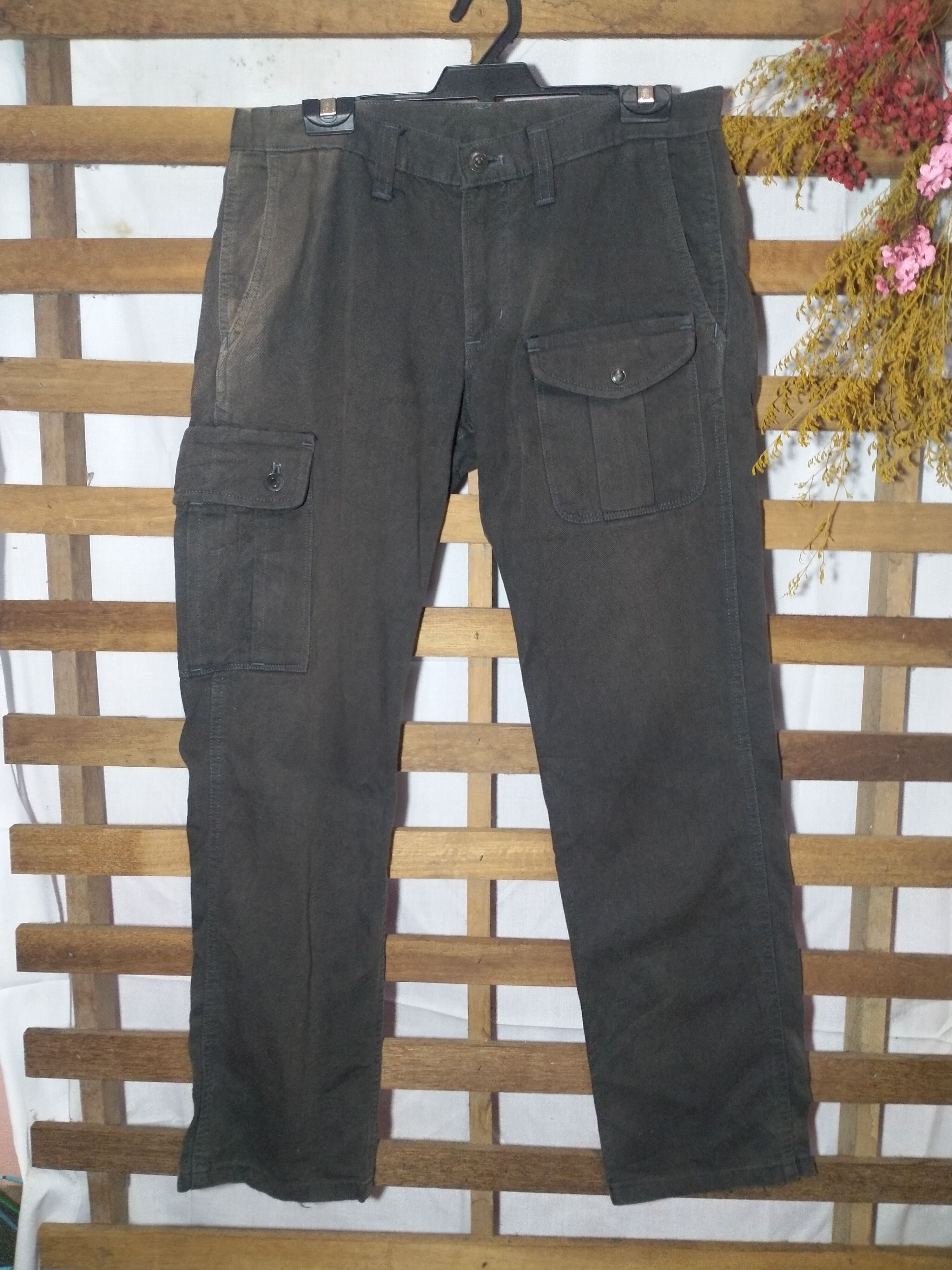 Japanese Brand BLUE WAY MULTIPOCKET DENIM PANT Size US 33 - 1 Thumbnail