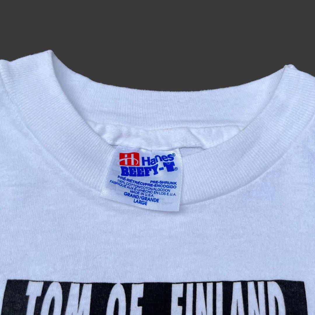 Hanes Tom of Finland 90s Daddy & The Muscle Academy Vtg Hanes Tee Size US L / EU 52-54 / 3 - 4 Thumbnail