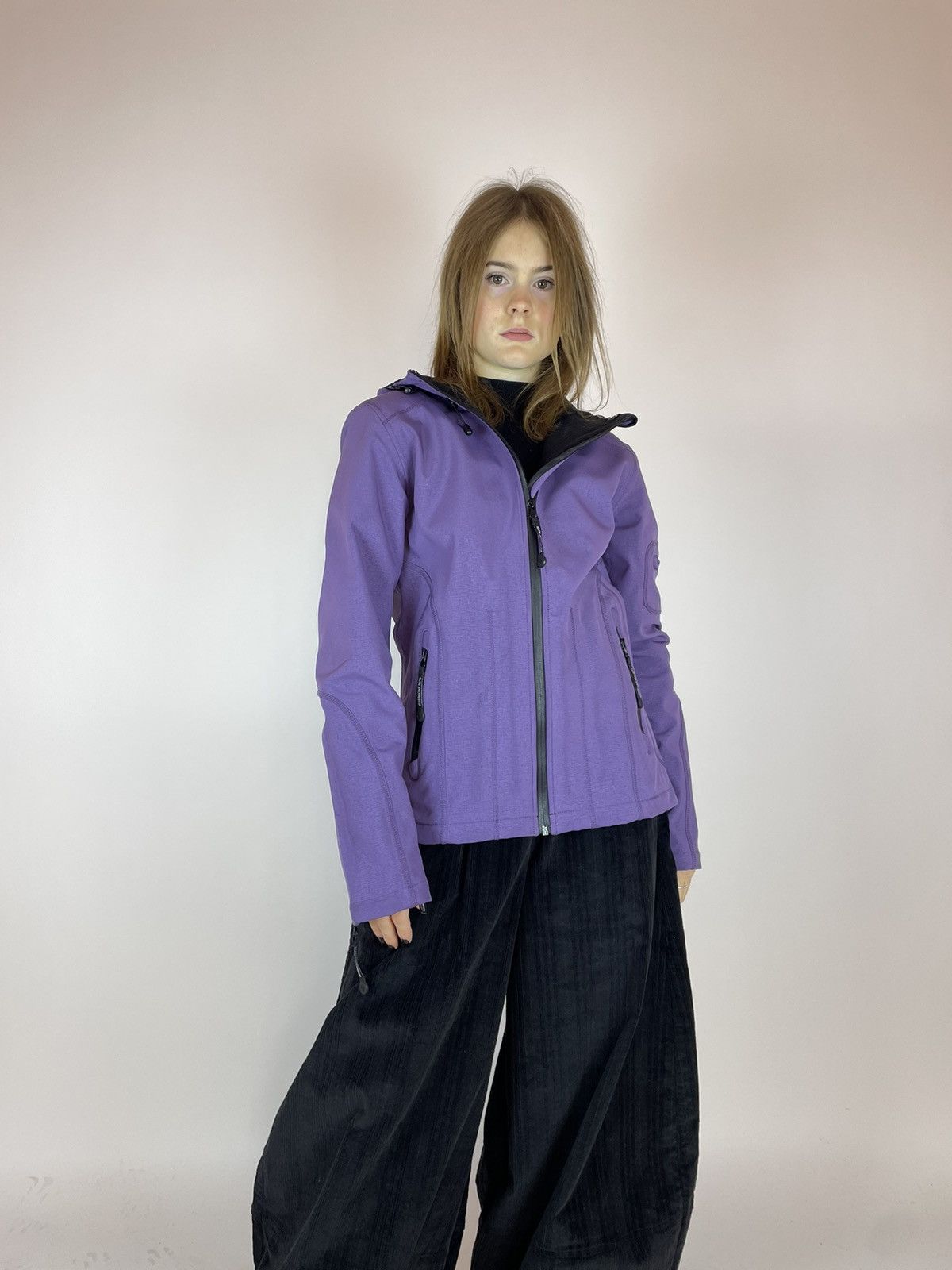 Japanese Brand Raincoat Ilse Jacobsen Womens purple jacket Hornbeak size 36 Size US S / EU 44-46 / 1 - 6 Thumbnail