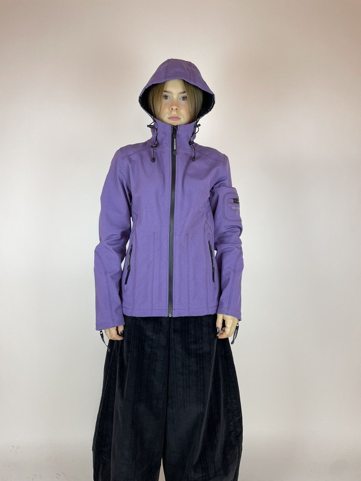 Japanese Brand Raincoat Ilse Jacobsen Womens purple jacket Hornbeak size 36 Size US S / EU 44-46 / 1 - 1 Thumbnail