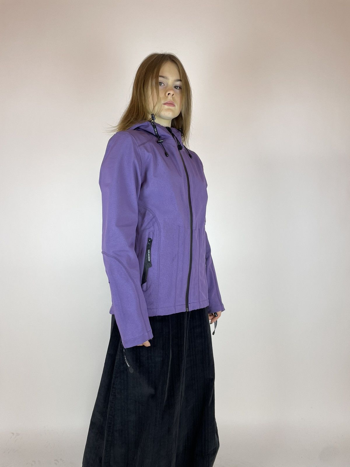 Japanese Brand Raincoat Ilse Jacobsen Womens purple jacket Hornbeak size 36 Size US S / EU 44-46 / 1 - 4 Thumbnail
