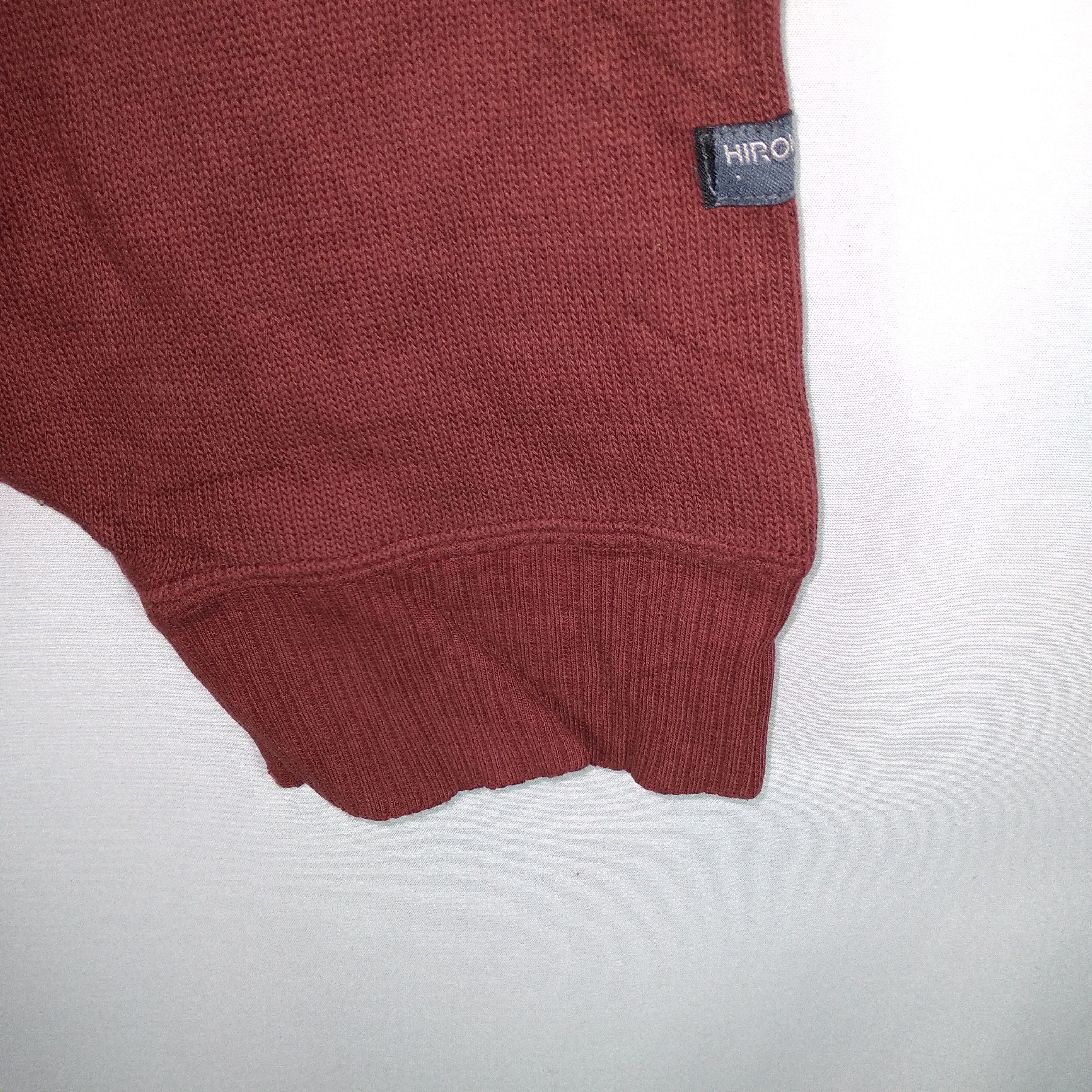 Designer × Hiroko Koshino Homme × Japanese Brand Hiroko Koshino Homme Big Embroidery Spellout Sweatshirts Size US L / EU 52-54 / 3 - 8 Thumbnail