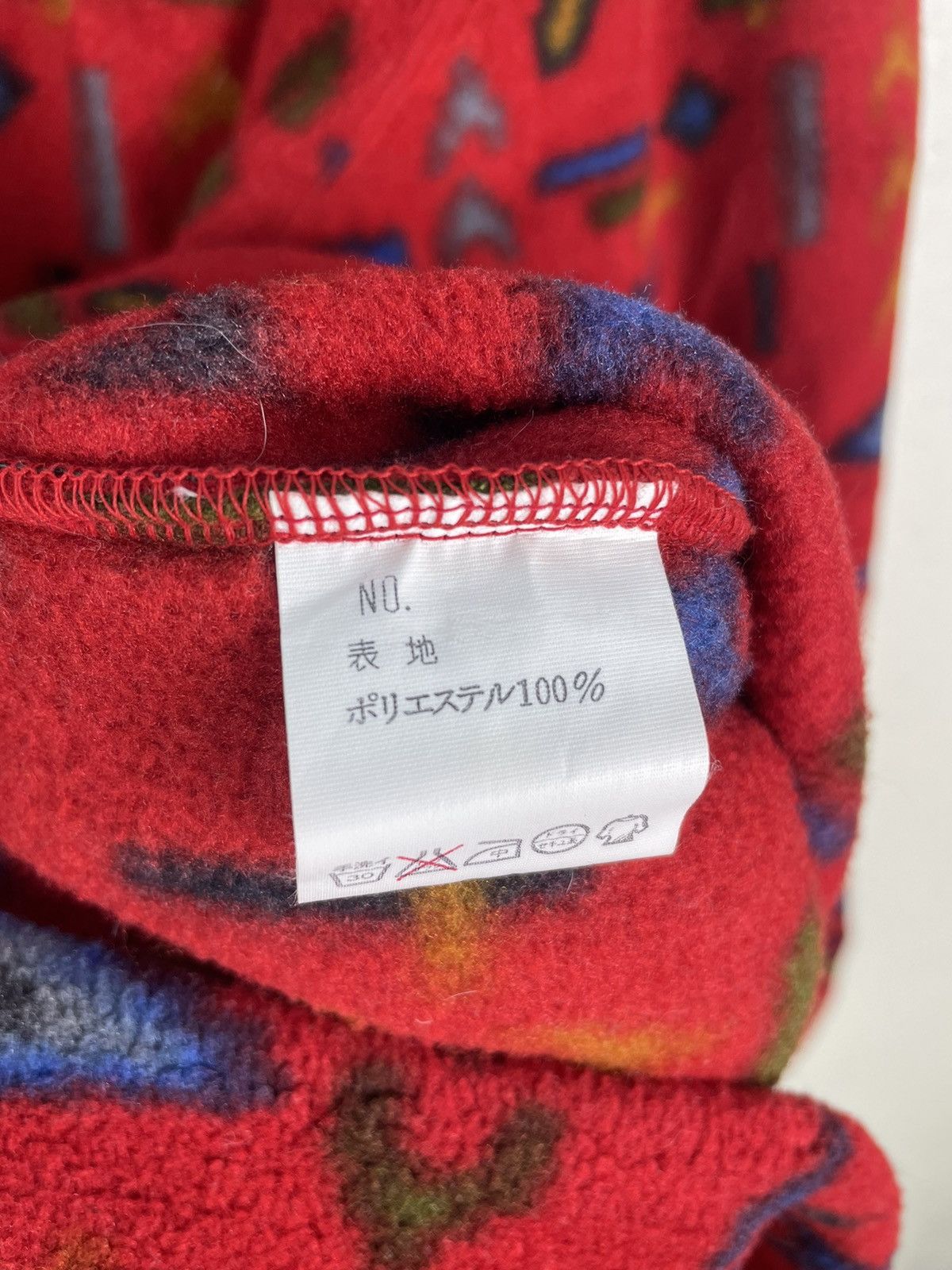 Native × Polartec × Vintage Pro Spereo Tribal Fleece | Polartec ARTEC - Japan 90s Heat Size US XL / EU 56 / 4 - 6 Thumbnail