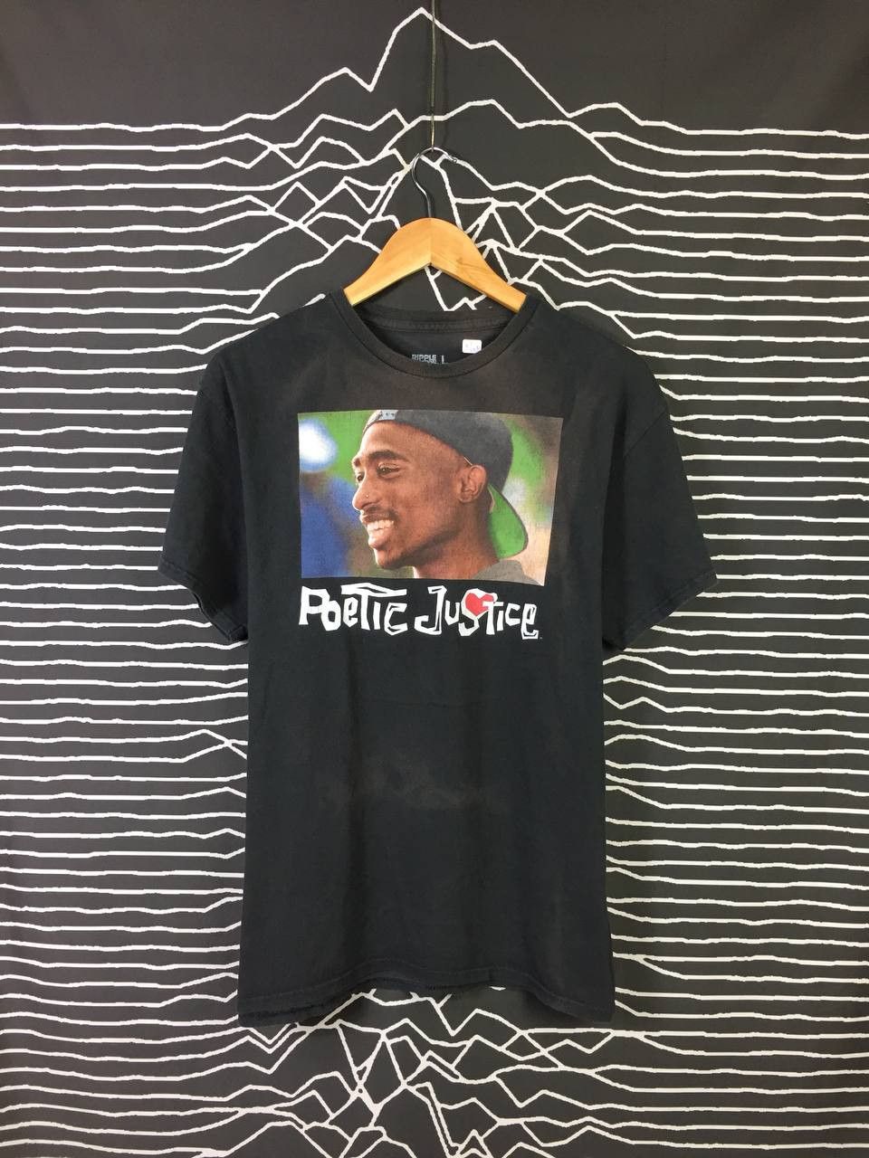 Rap Tees Vtg Poetic Justice Movie Tupac Shakur Janet Jackson Rap Tee Size US L / EU 52-54 / 3 - 1 Thumbnail