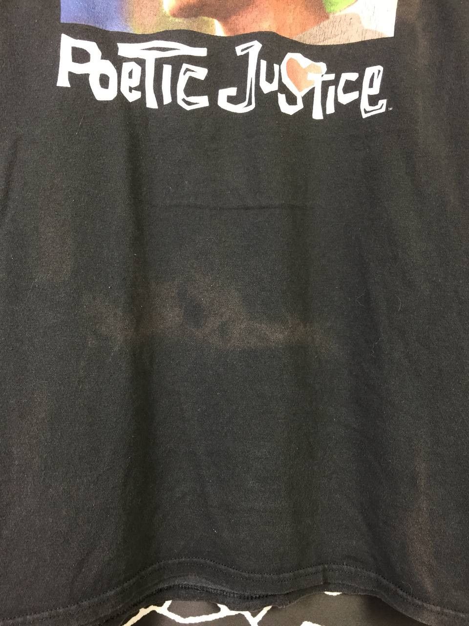 Rap Tees Vtg Poetic Justice Movie Tupac Shakur Janet Jackson Rap Tee Size US L / EU 52-54 / 3 - 4 Thumbnail