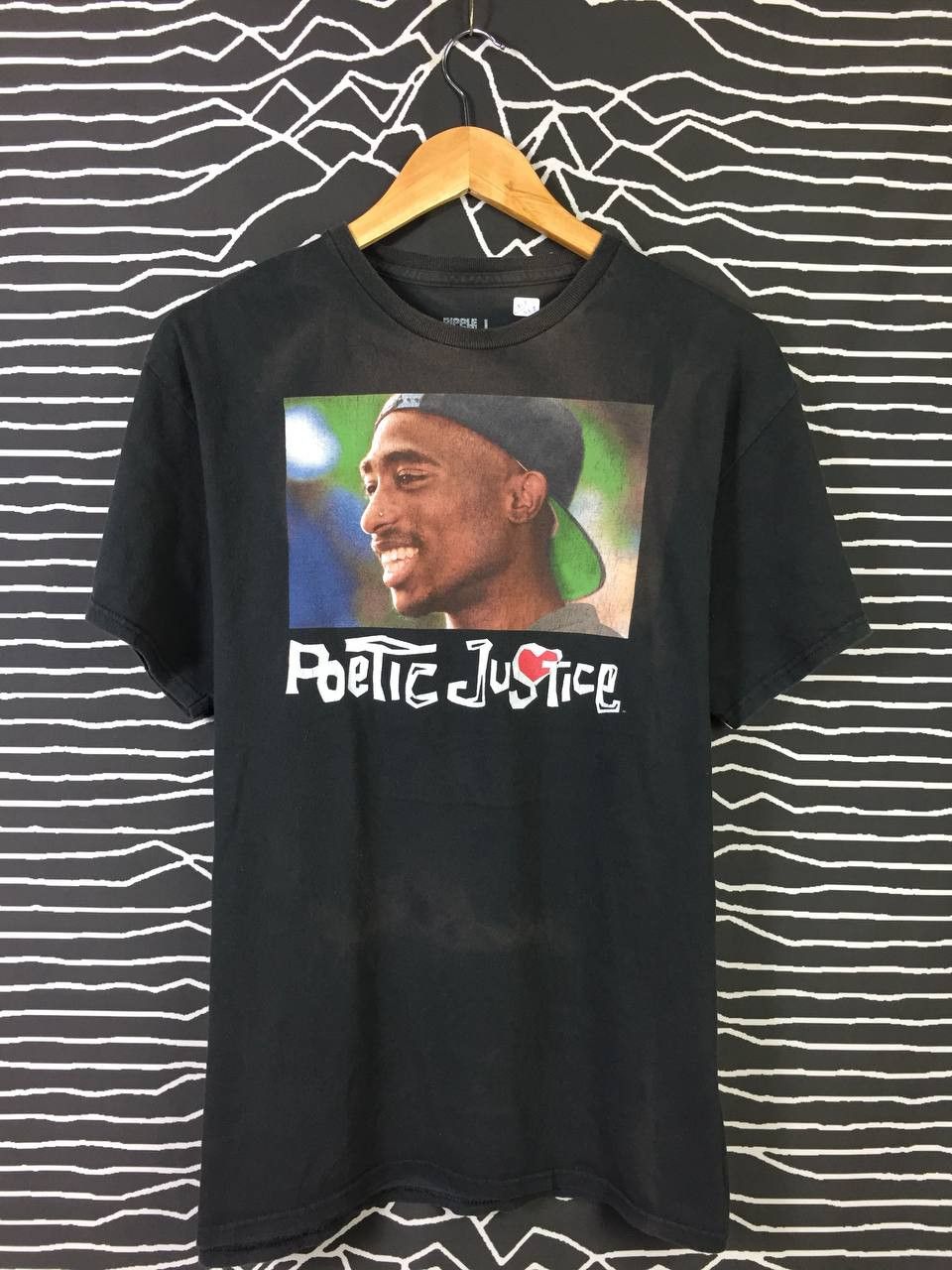 Rap Tees Vtg Poetic Justice Movie Tupac Shakur Janet Jackson Rap Tee Size US L / EU 52-54 / 3 - 2 Thumbnail