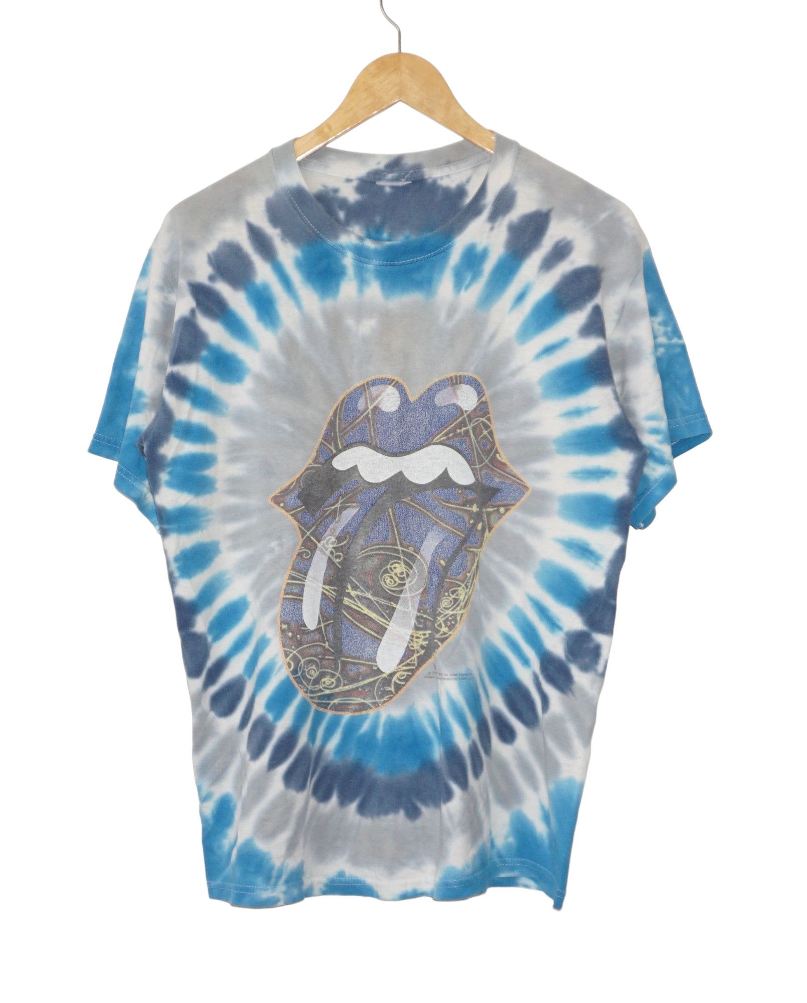 The Rolling Stones × Vintage Rolling Stones Vintage 2006 Tie Dye Bigger Bang Tour tshirt Size US M / EU 48-50 / 2 - 1 Thumbnail