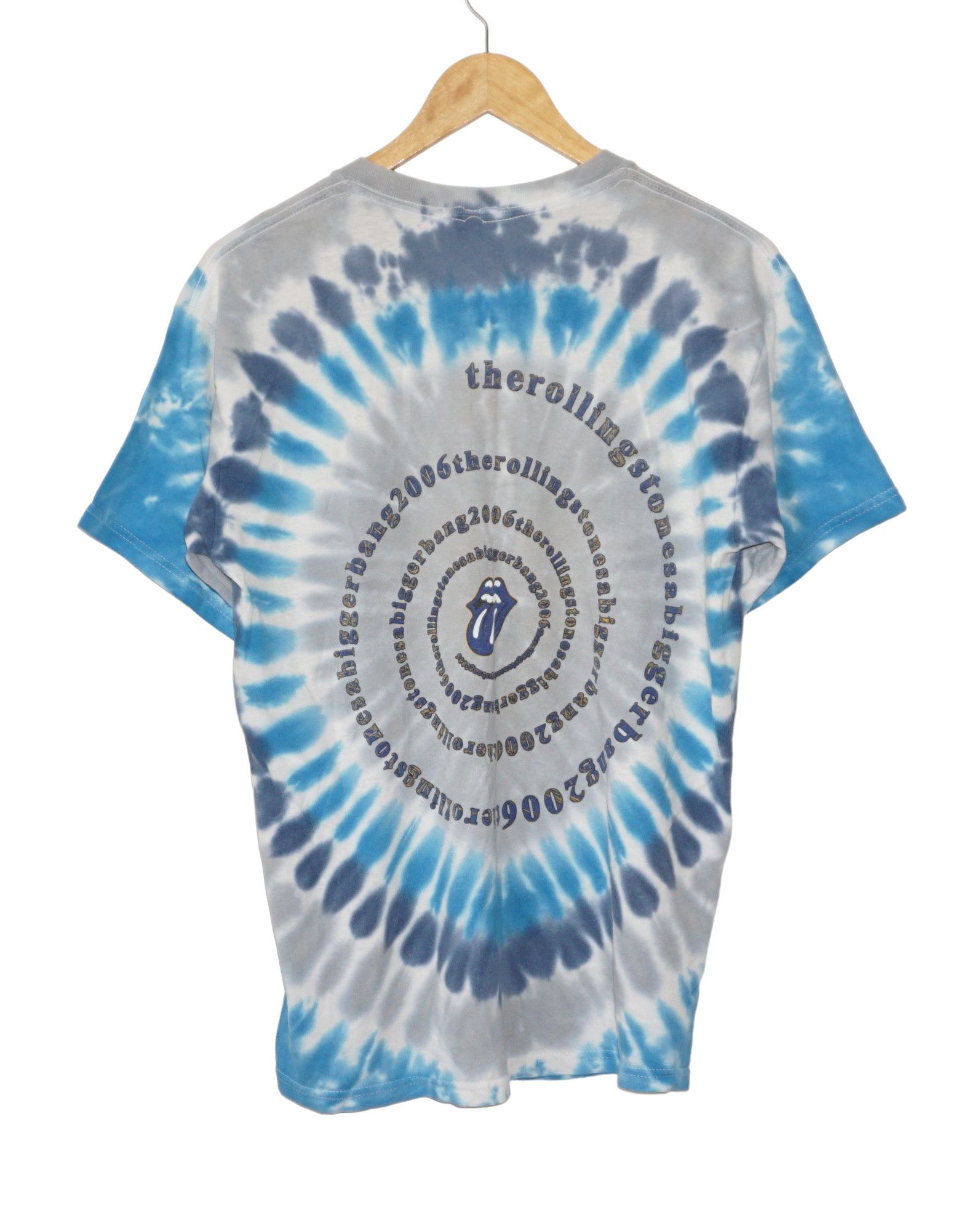 The Rolling Stones × Vintage Rolling Stones Vintage 2006 Tie Dye Bigger Bang Tour tshirt Size US M / EU 48-50 / 2 - 2 Thumbnail