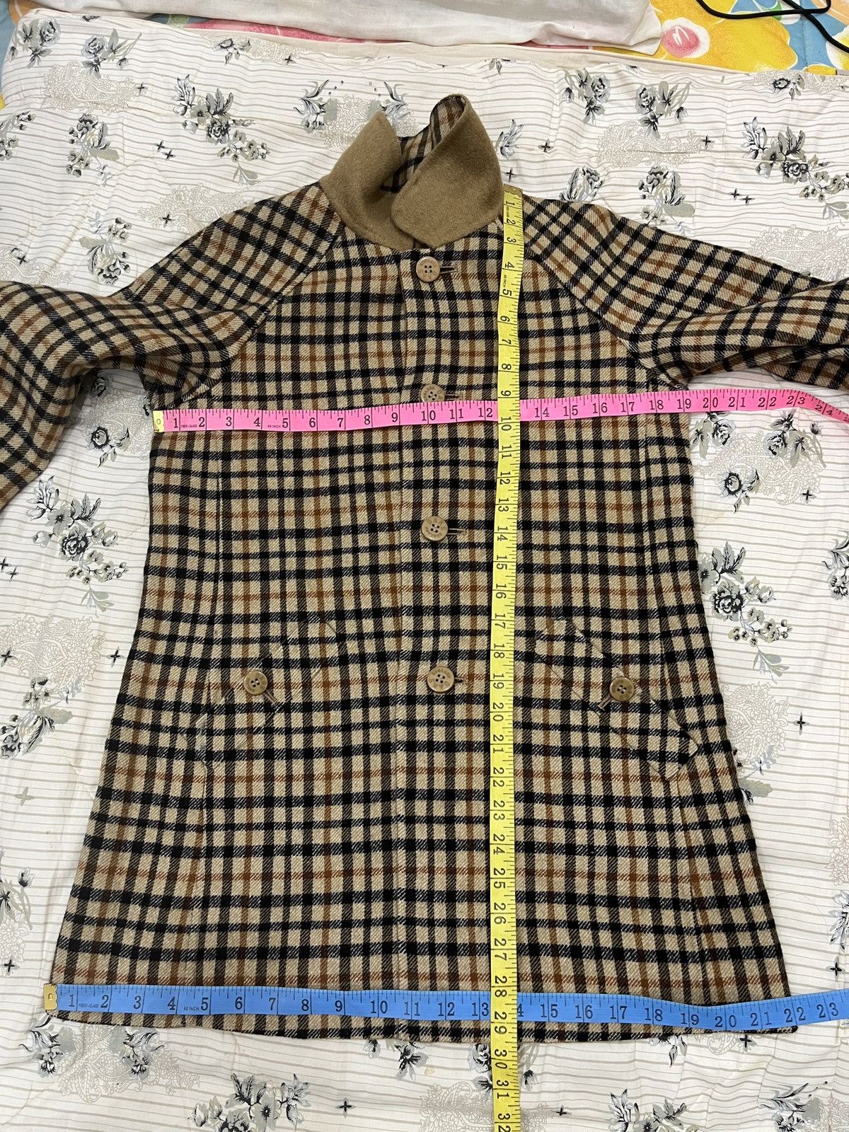 DAKS (Mmm)🔥STEALS🔥VINTAGE DAKS LONDON ENGLAND RIVERSIBLE JACKET Size S / US 4 / IT 40 - 12 Thumbnail