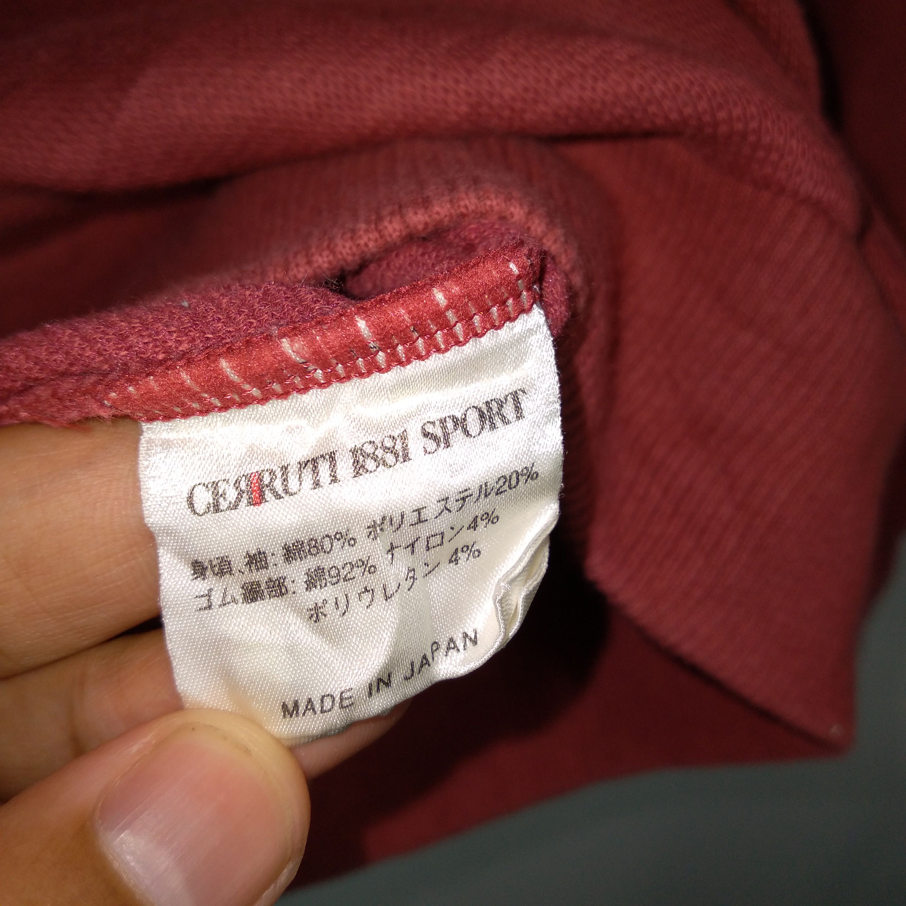 Cerruti 1881 × Vintage Vintage Italian Brand Cerruti 1881 Mini Logo Sweatshirts Size US M / EU 48-50 / 2 - 8 Thumbnail