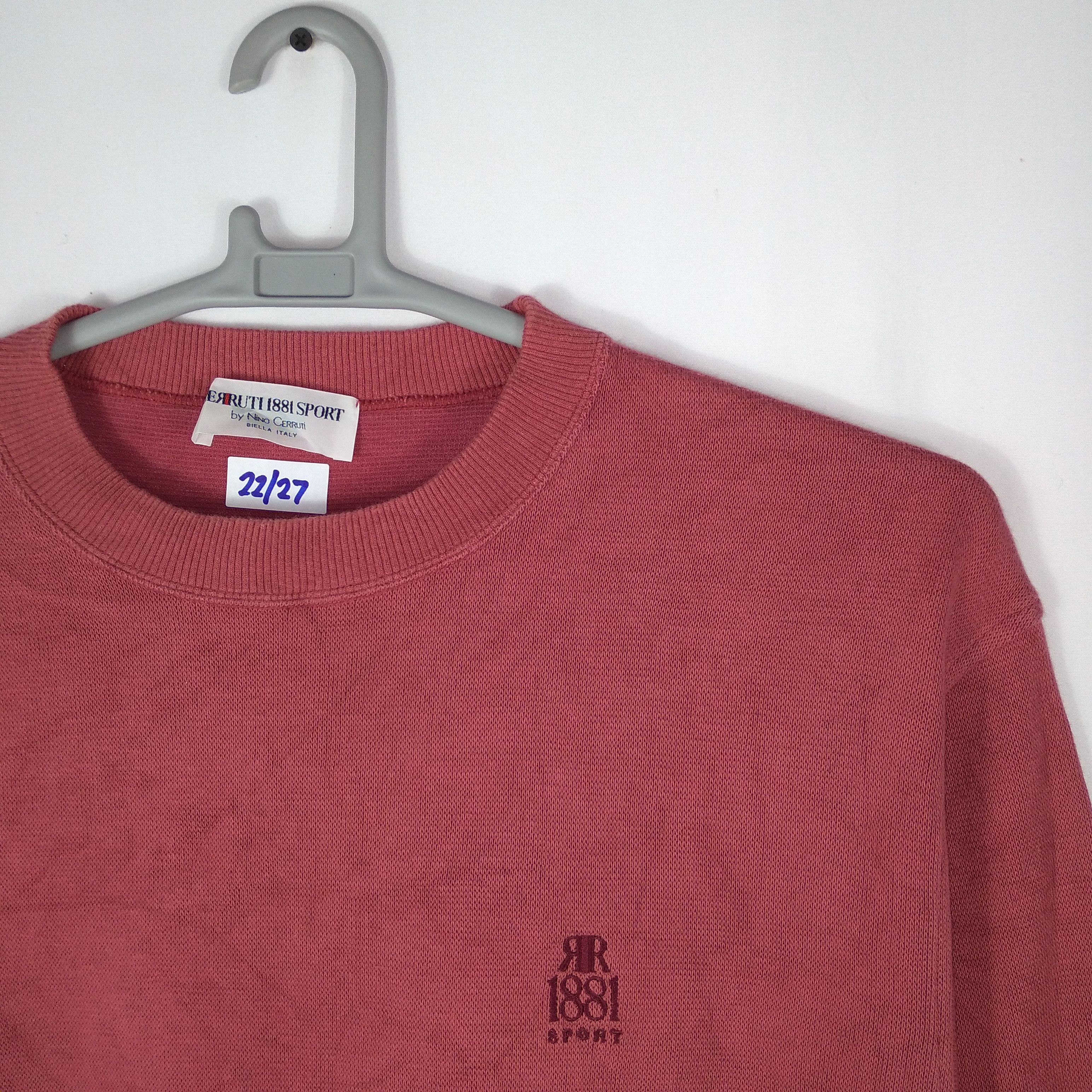 Cerruti 1881 × Vintage Vintage Italian Brand Cerruti 1881 Mini Logo Sweatshirts Size US M / EU 48-50 / 2 - 2 Thumbnail