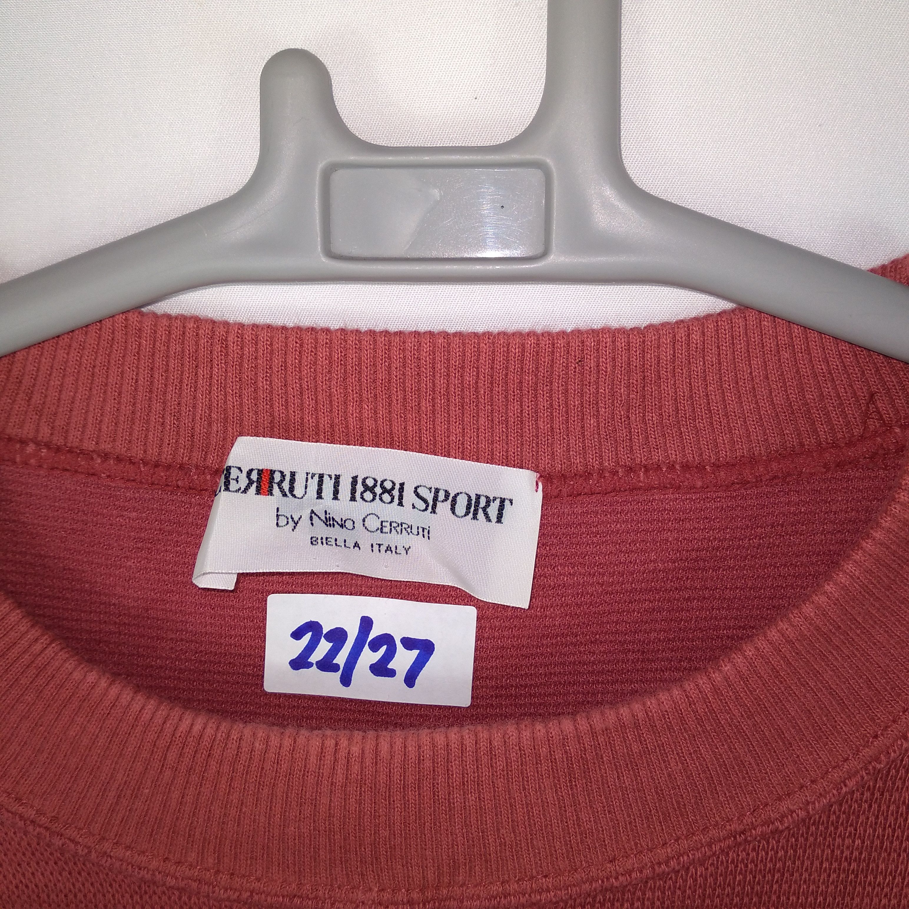 Cerruti 1881 × Vintage Vintage Italian Brand Cerruti 1881 Mini Logo Sweatshirts Size US M / EU 48-50 / 2 - 9 Thumbnail