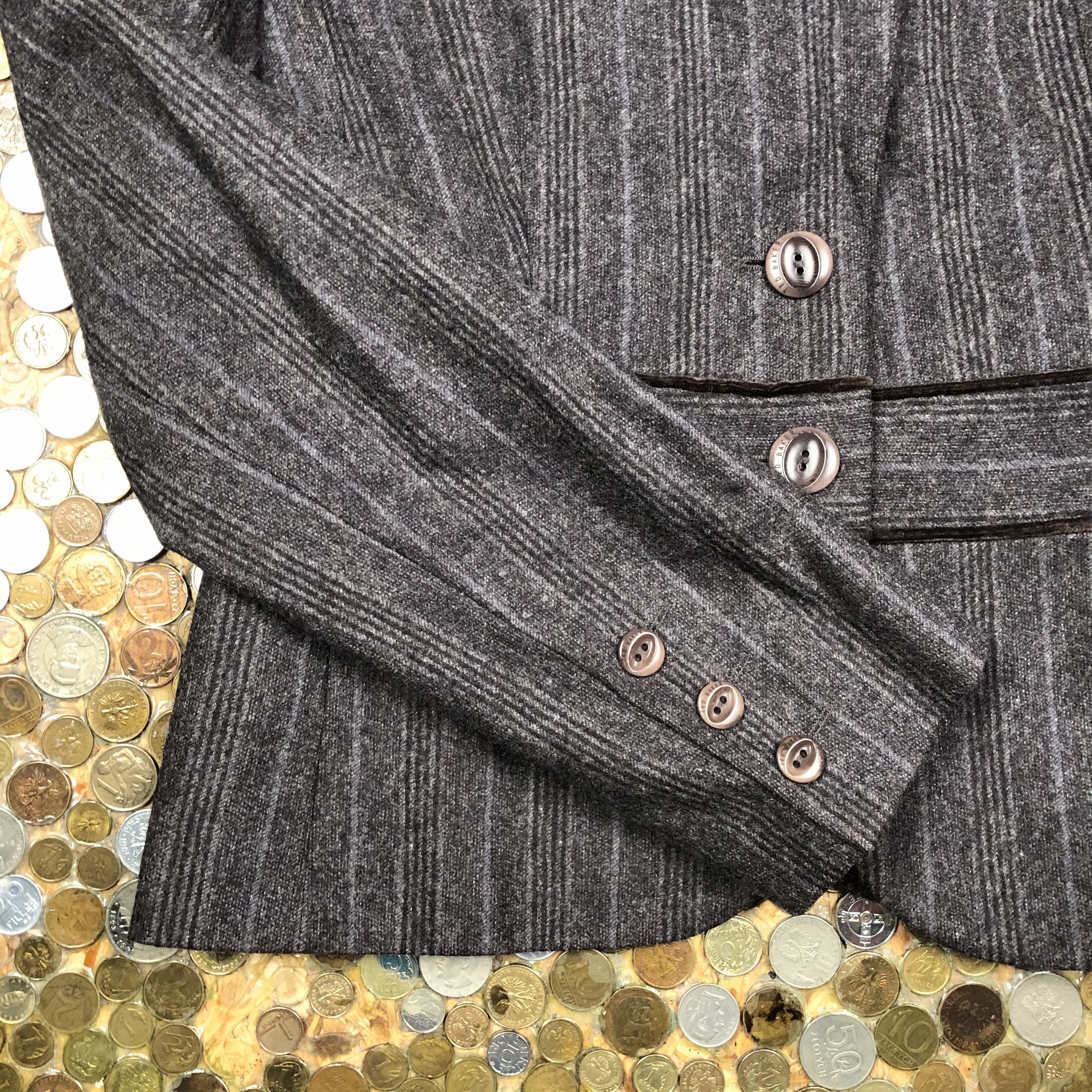 Ted Baker × Vintage Ted Baker Suit Coat 90's Size S / US 4 / IT 40 - 3 Thumbnail