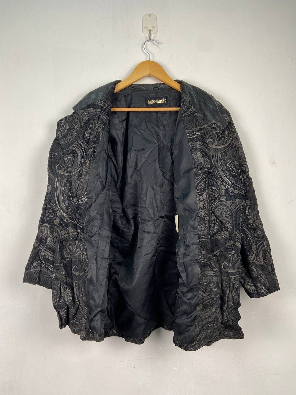 Vintage Vintage Aun Louis Suede Leather Jacket Paisley Kapital Style Size US L / EU 52-54 / 3 - 8 Thumbnail
