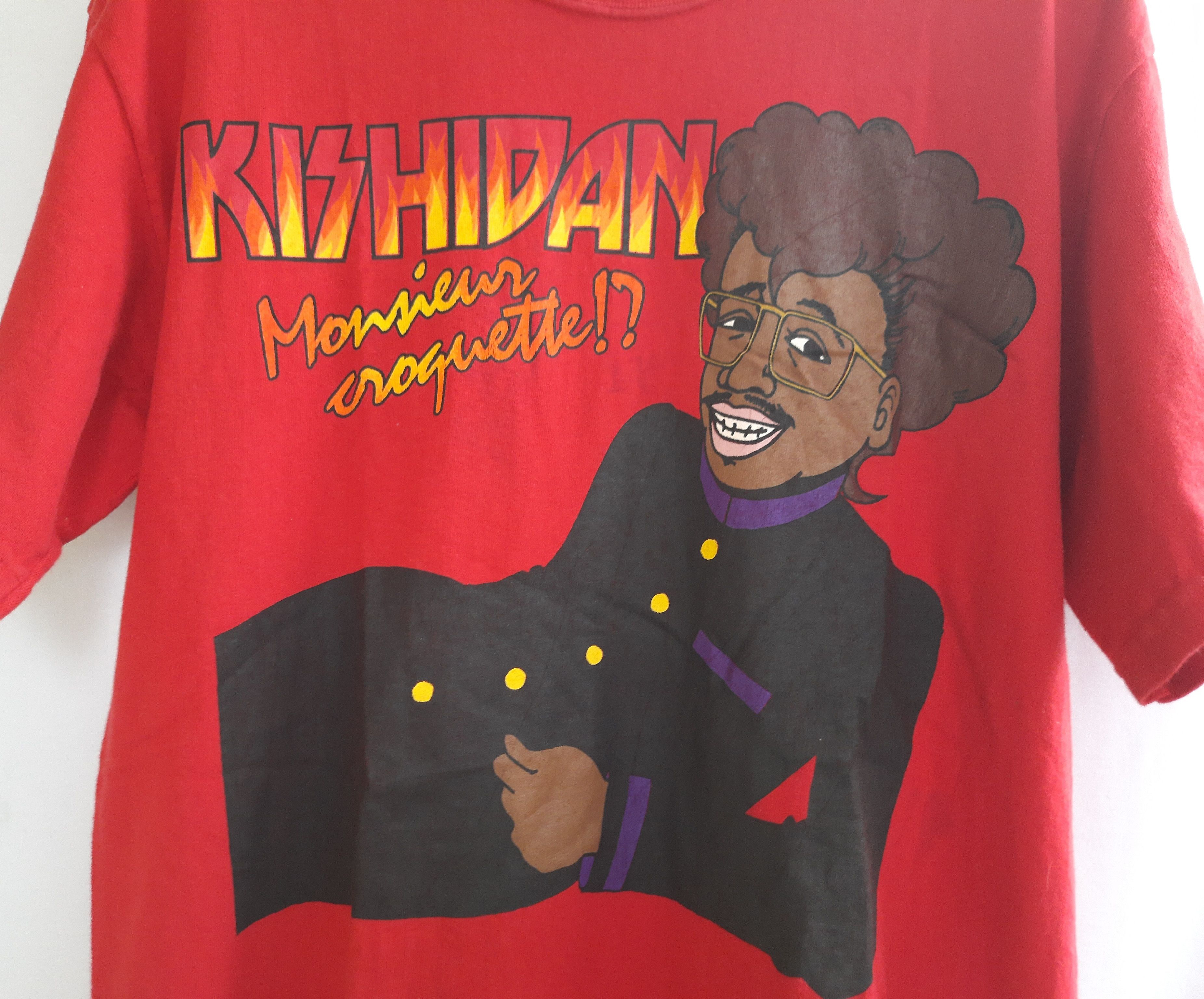 Japanese Brand Y2K KISHIDENNE WRERUTOGOOD Vintage T-Shirt Size US M / EU 48-50 / 2 - 3 Thumbnail