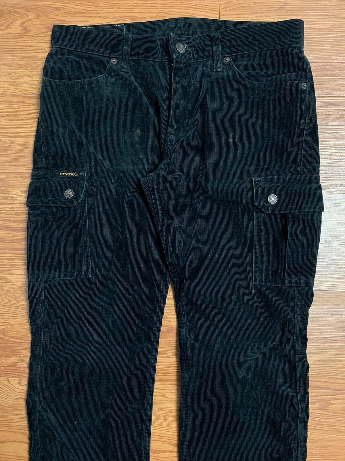 Hysteric Glamour Hysteric Glamour Black Corduroy Cargo Size US 30 / EU 46 - 4 Thumbnail