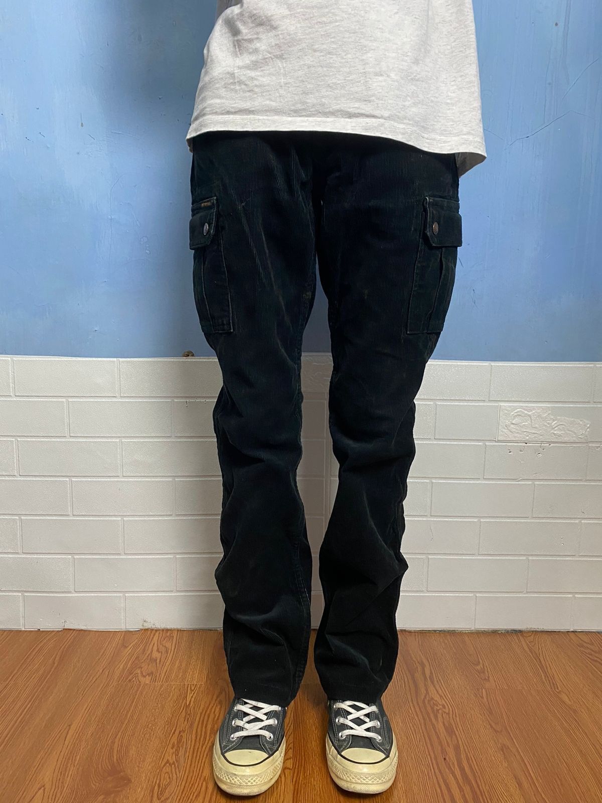 Hysteric Glamour Hysteric Glamour Black Corduroy Cargo Size US 30 / EU 46 - 1 Thumbnail