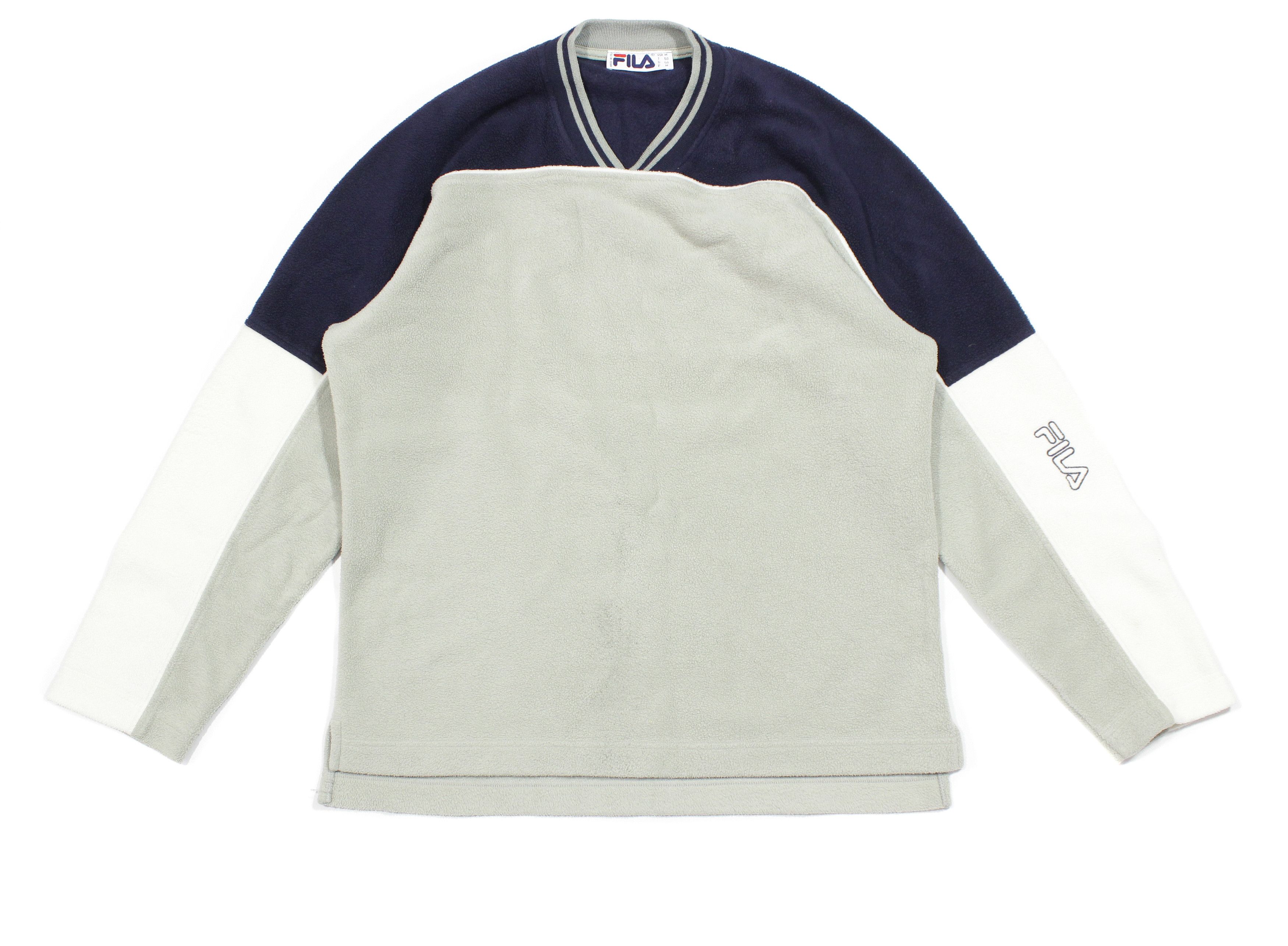 Fila 90S Logo Fleece Sweatshirt Size US M / EU 48-50 / 2 - 1 Thumbnail