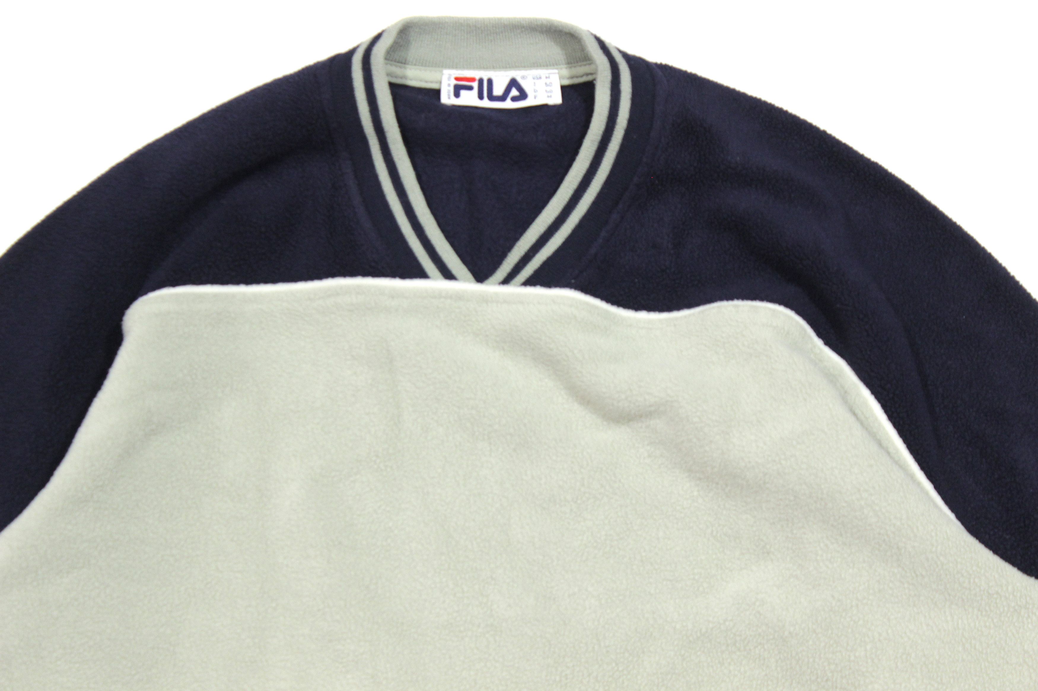 Fila 90S Logo Fleece Sweatshirt Size US M / EU 48-50 / 2 - 3 Thumbnail