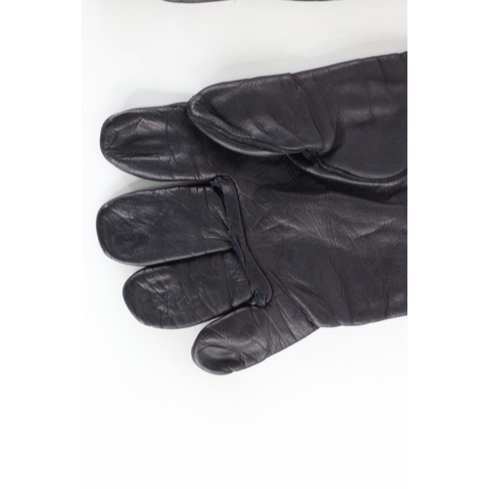Vintage Vintage 40s Korean Vietnam War M-1949 Cattlehide Gloves Size ONE SIZE - 4 Thumbnail