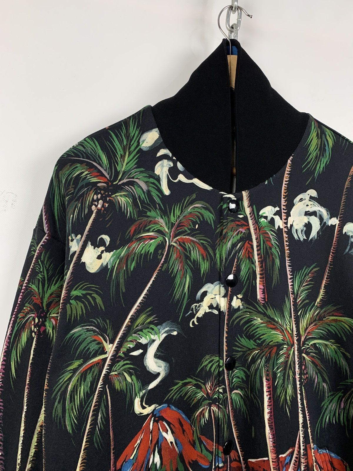 Dolce & Gabbana Dolce & Gabbana Volcano Sicily Print Bomber Jacket Size US M / EU 48-50 / 2 - 7 Thumbnail