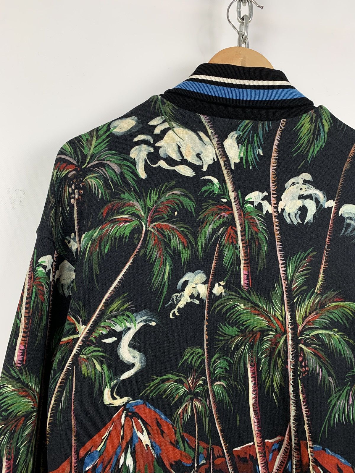 Dolce & Gabbana Dolce & Gabbana Volcano Sicily Print Bomber Jacket Size US M / EU 48-50 / 2 - 16 Thumbnail